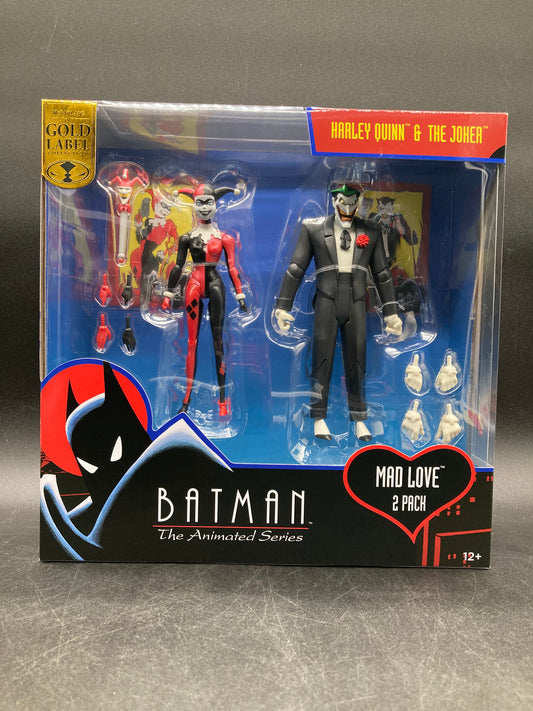 Harley Quinn & Joker (Mad Love) Batman: The Animated Series Action Figure Set McFarlane Toys 2025