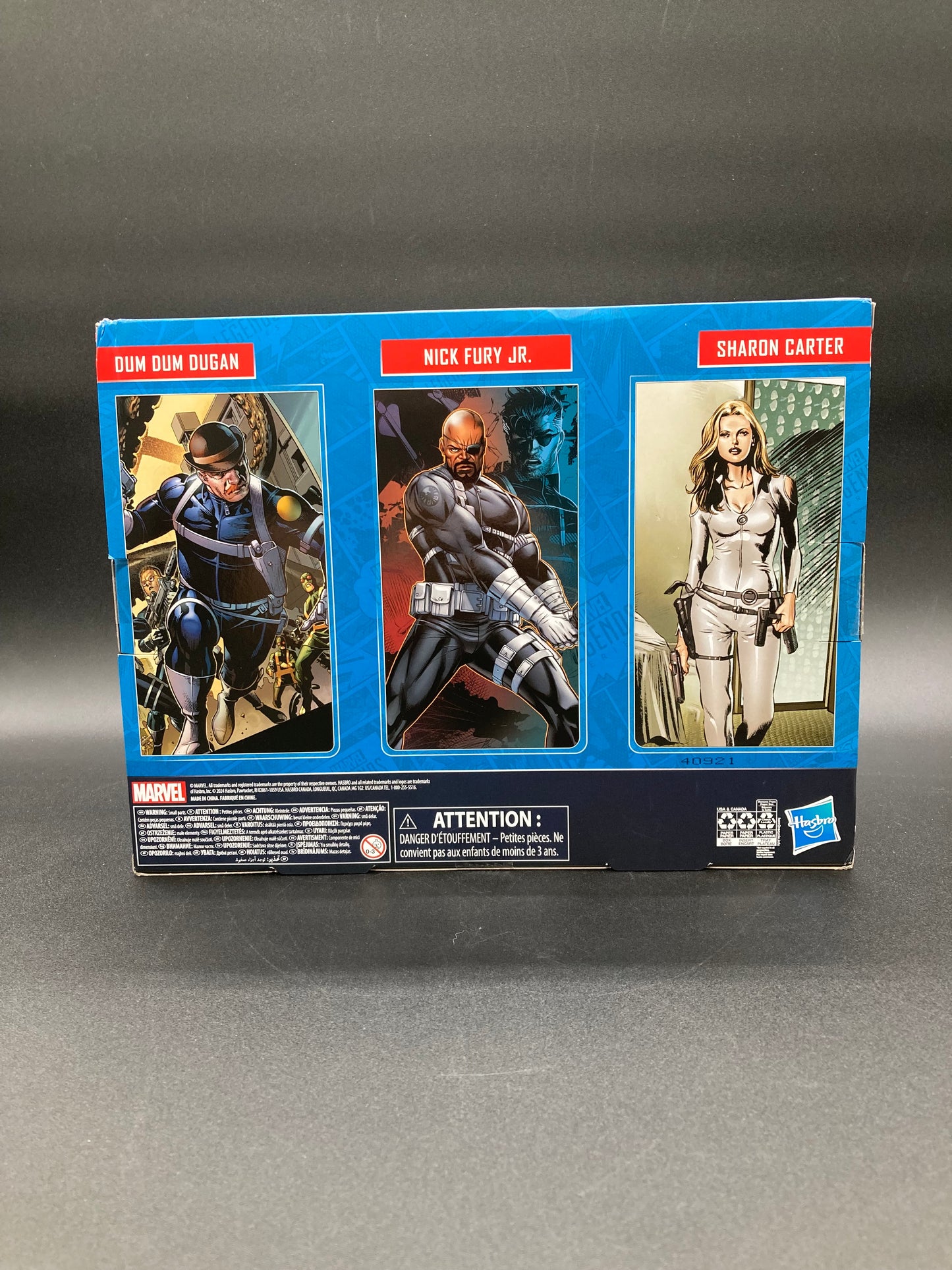 SHIELD Hasbro Marvel Legends Captain America Figure Set Dum Dum Dugan Nick Fury Jr. Sharon Carter 2024 Figures