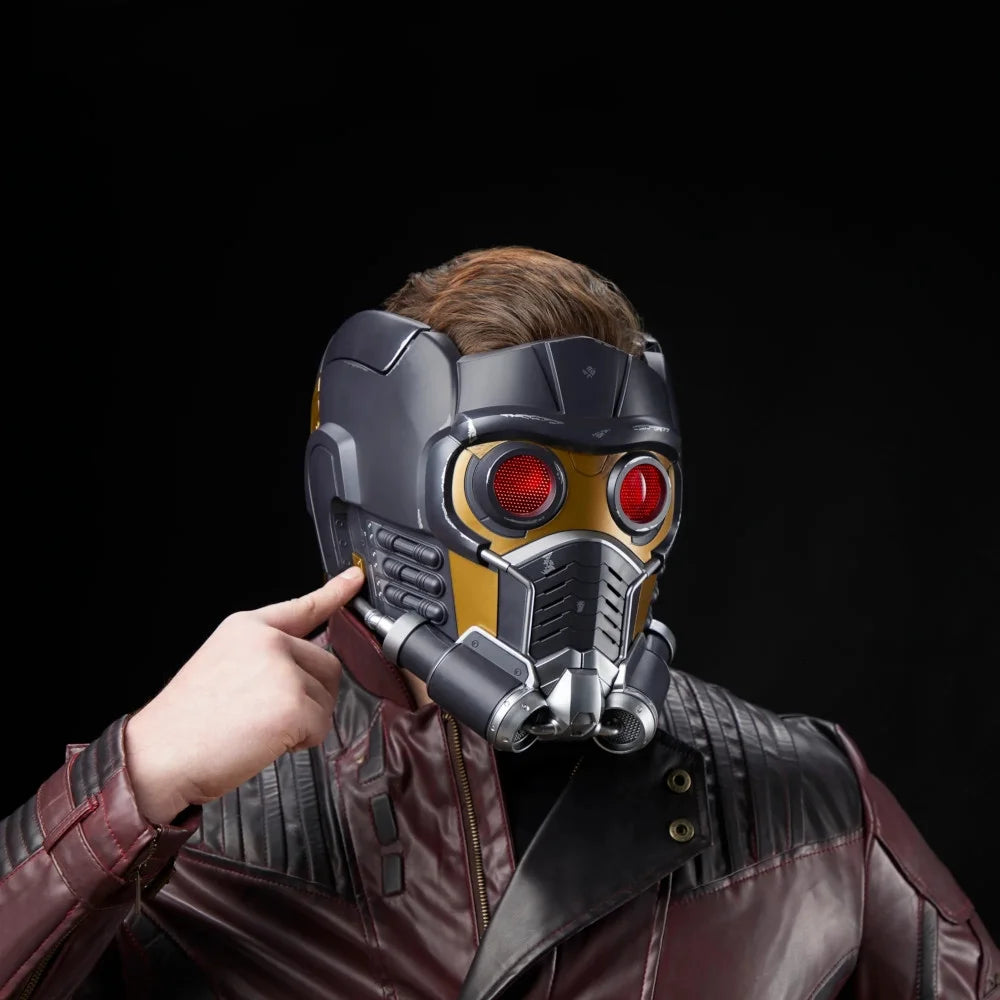 Starlord Electronic Helmet Hasbro Marvel Legends Series Infinity Saga 2023 Costume/Cosplay Accessory