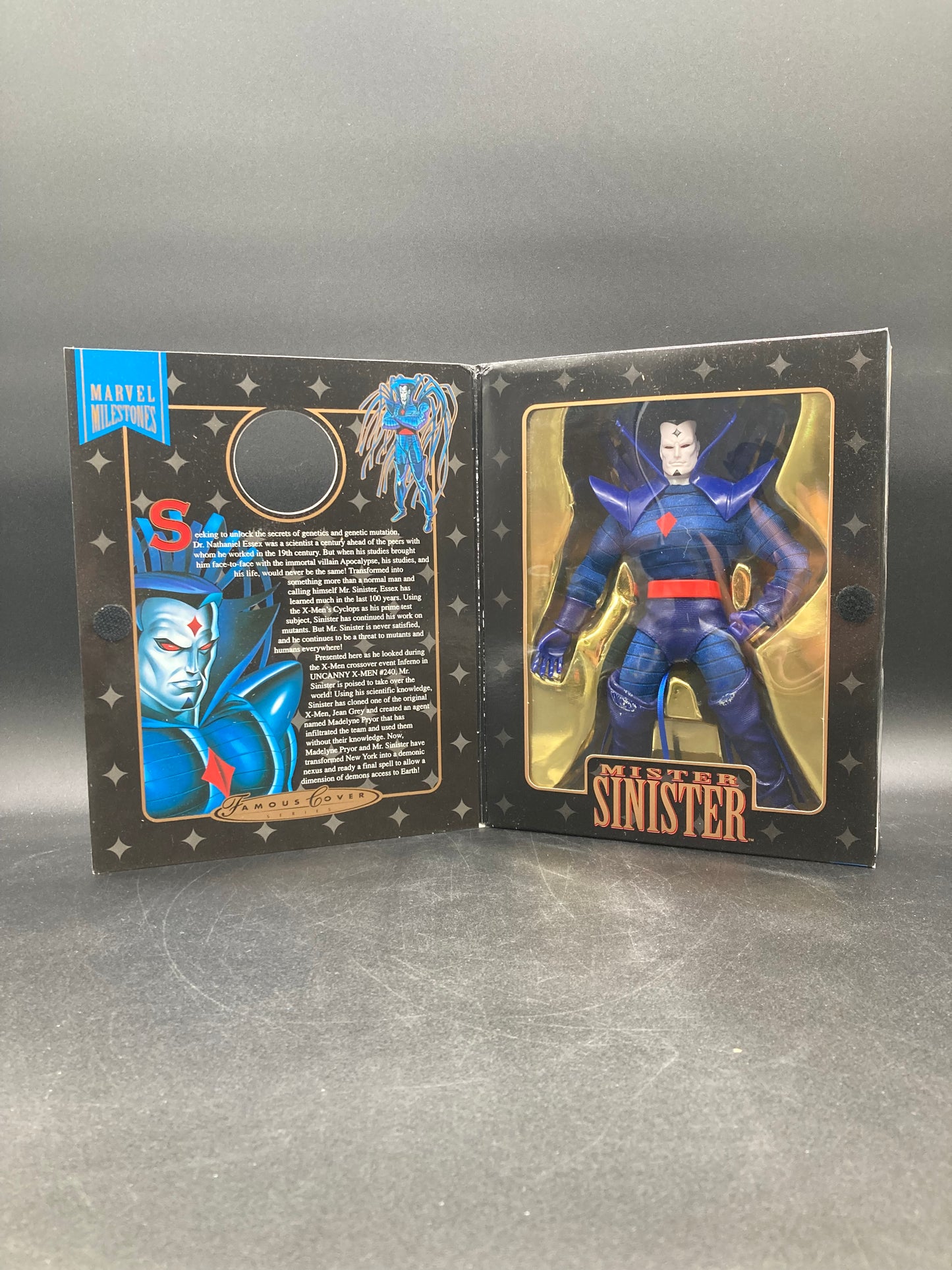 Mister Sinister Toybiz Marvel Famous Cover Series Special Collector’s Edition Figure 1998