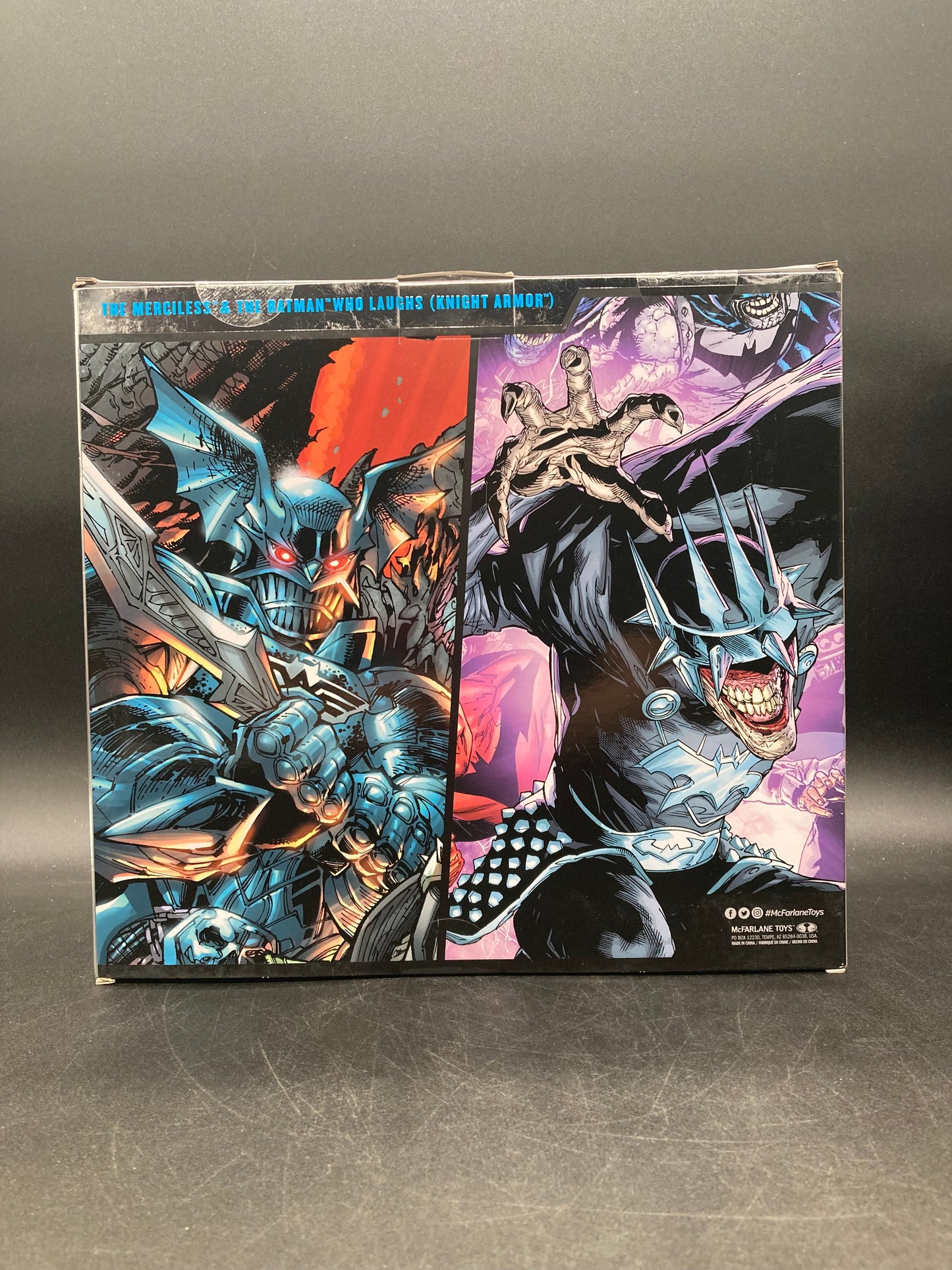 The Merciless & The Batman Who Laughs (Knight Armor) McFarlane DC Multiverse Figure Set