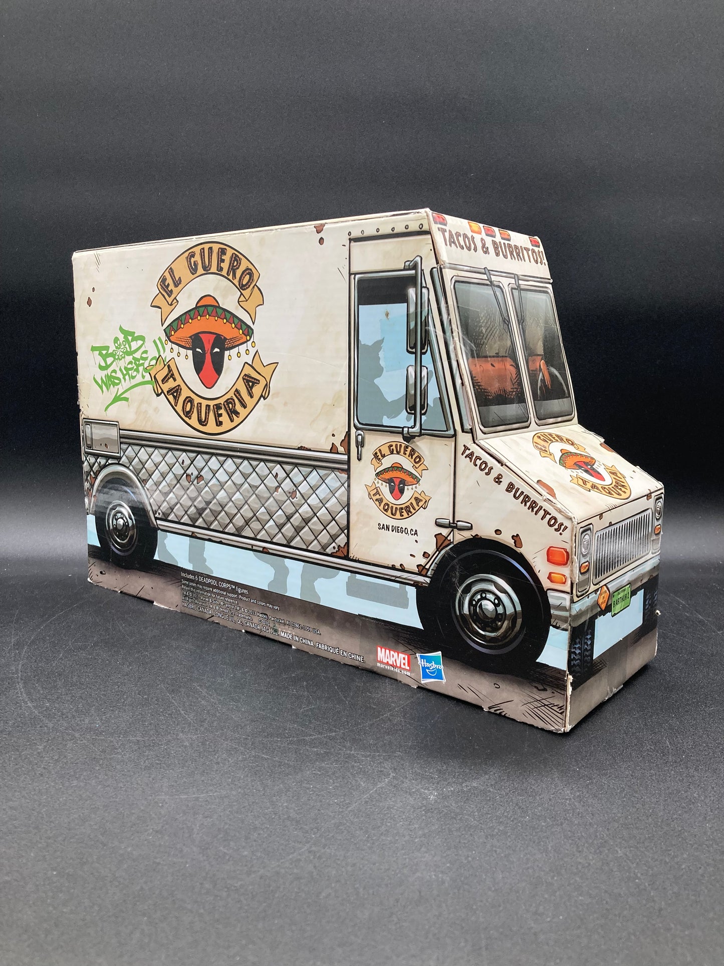 Deadpool Corps Taco Truck Hasbro Marvel 3.75 Figure Set Marvel Legends San Diego Comic Con 2013 Exclusive