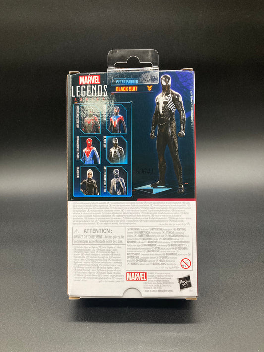 Black Suit Peter Parker Hasbro GamerVerse Spider-Man 2 Marvel Legends 2025 Figure