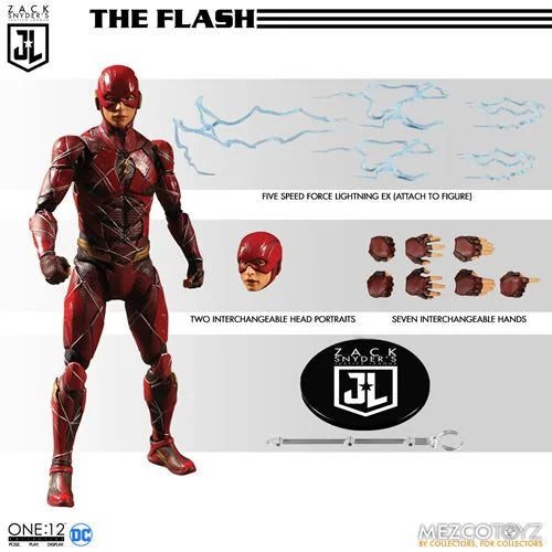 Justice League (2021 Movie) One:12 Collective Action Figures Deluxe Steel Boxed Set