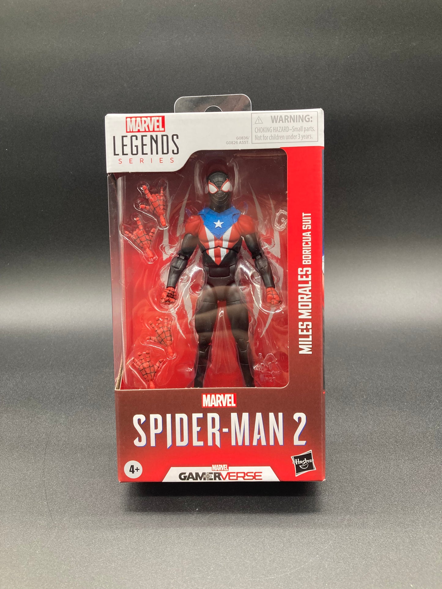 Miles Morales Boricua Suit Hasbro Marvel Legends GamerVerse Spider-Man 2 Figure 2025