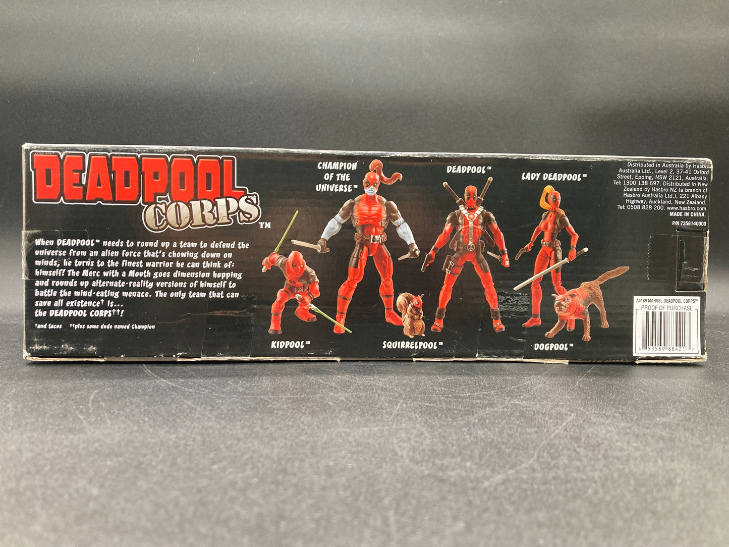 Deadpool Corps Taco Truck Hasbro Marvel 3.75 Figure Set Marvel Legends San Diego Comic Con 2013 Exclusive