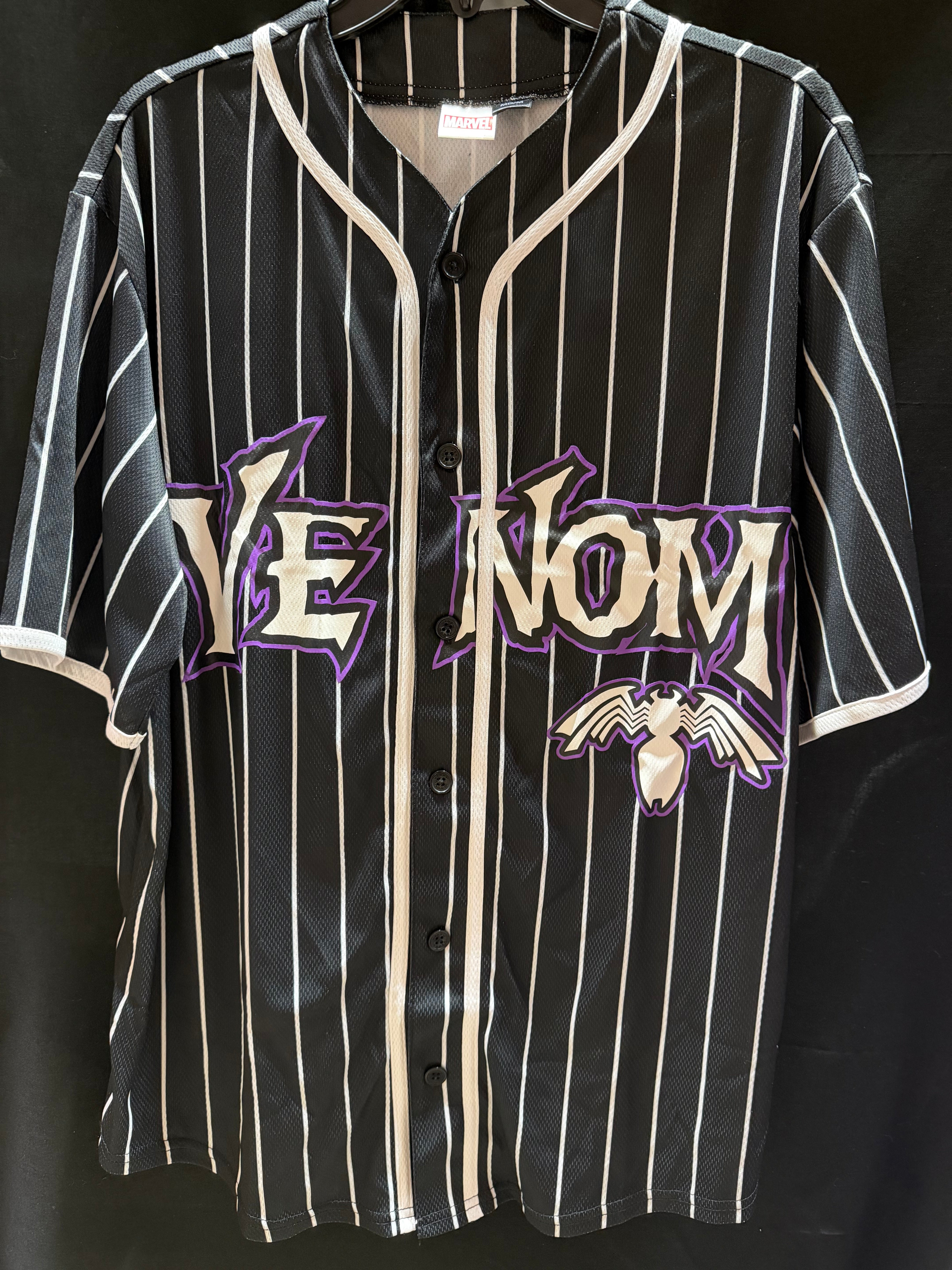 Black with Stripes Venom Jersey