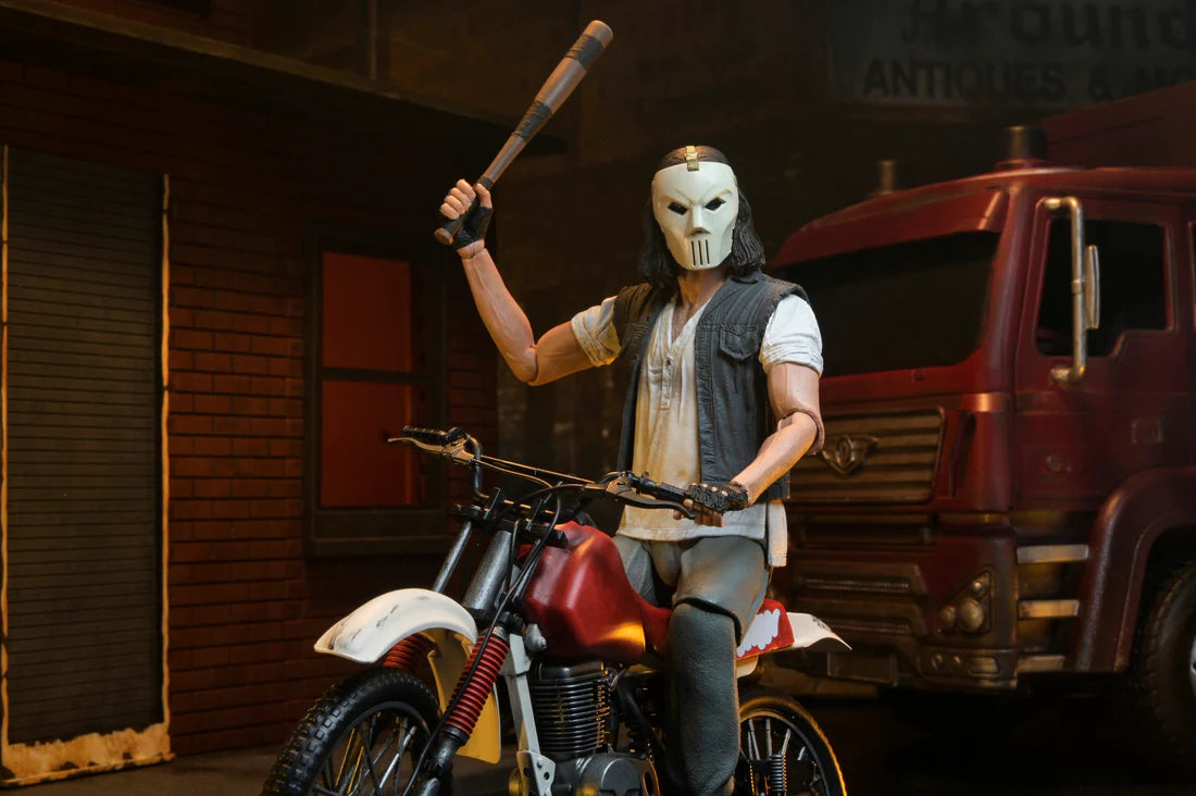 Casey Jones with Dirt Bike Teenage Mutant Ninja Turtles Action Figure Set NECA 2024