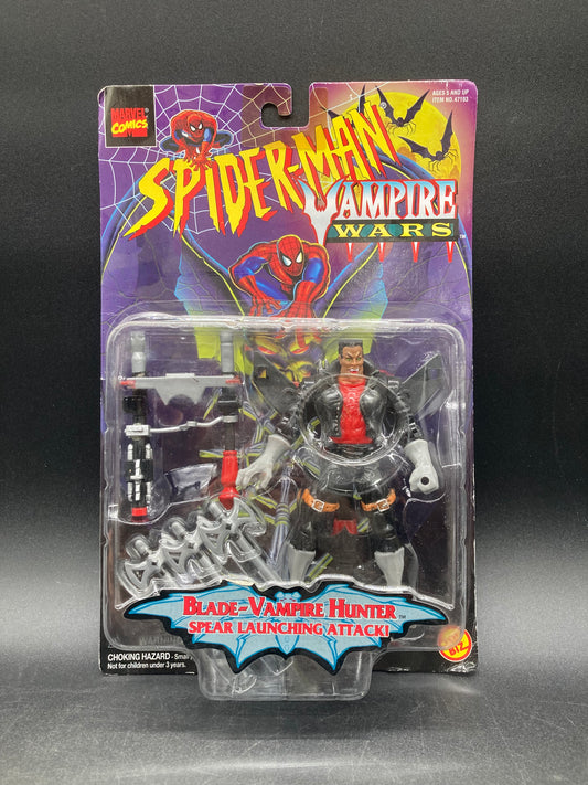 Blade-Vampire Hunter Toybiz Spider-Man Animated Series Vampire Wars Figure 1996