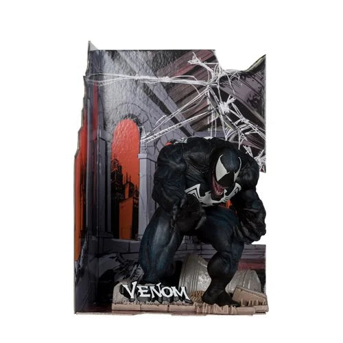 Venom 1:10 McFarlane Marvel Posed Figure Scene The Amazing Spider-Man #316
