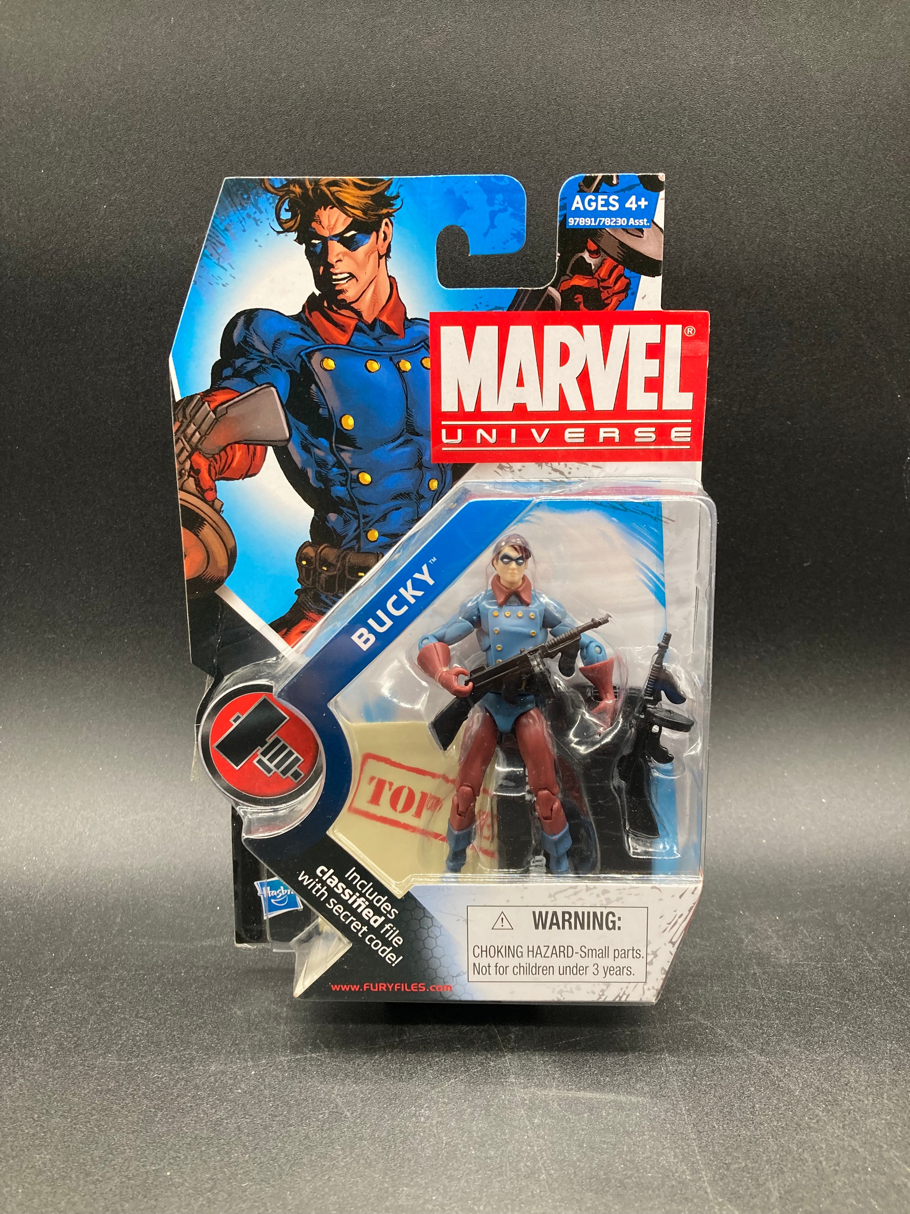 Bucky Marvel Universe 3.75 in. Action Figure Hasbro 2009