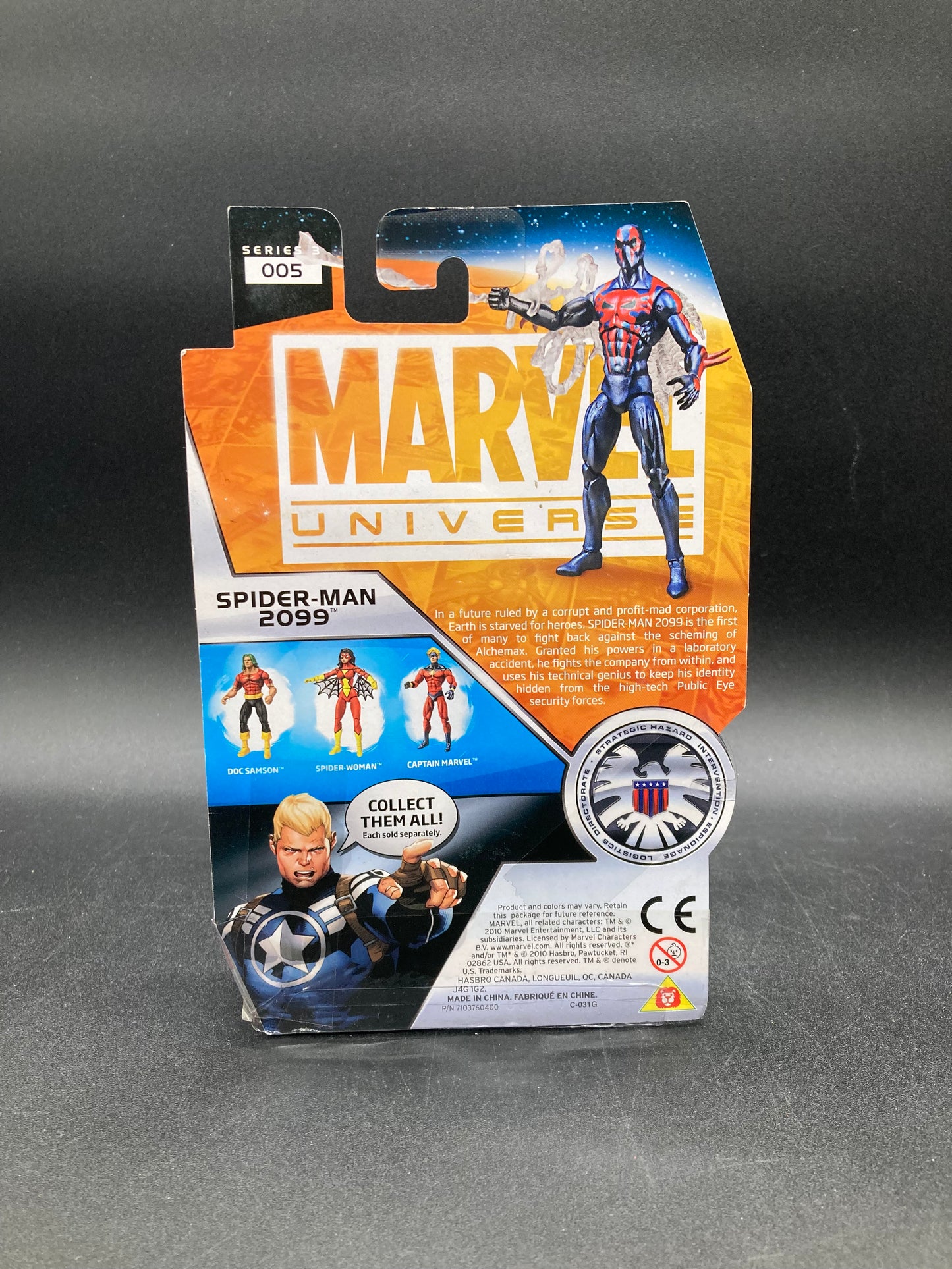 Spider-Man 2099 Marvel Universe 3.75 in. Action Figure Hasbro 2010
