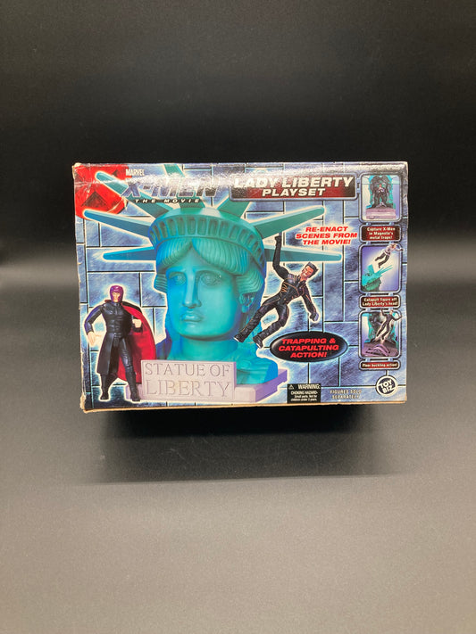 2000 Toybiz X-Men Lady Liberty Playset