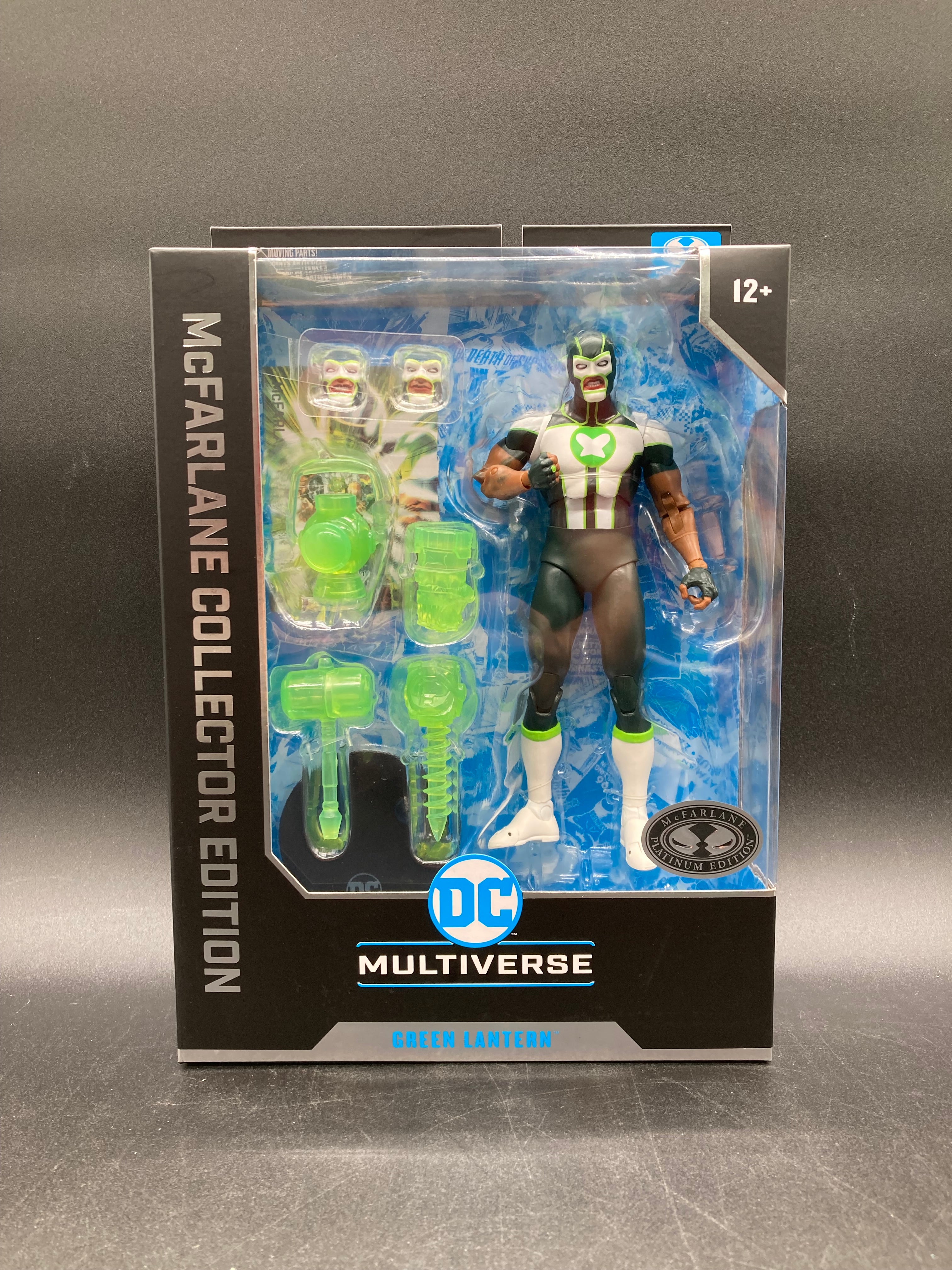Green Lantern (White Variant) McFarlane Collector Edition DC Multiverse Green Lanterns Platinum Edition Figure 2025