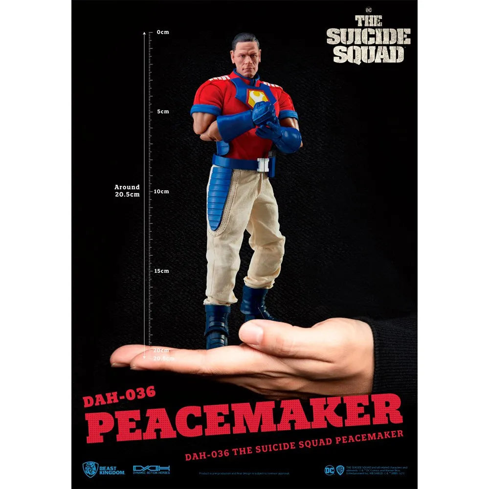 Peacemaker Beast Kingdom The Suicide Squad Dynamic Action Figure DAH-036