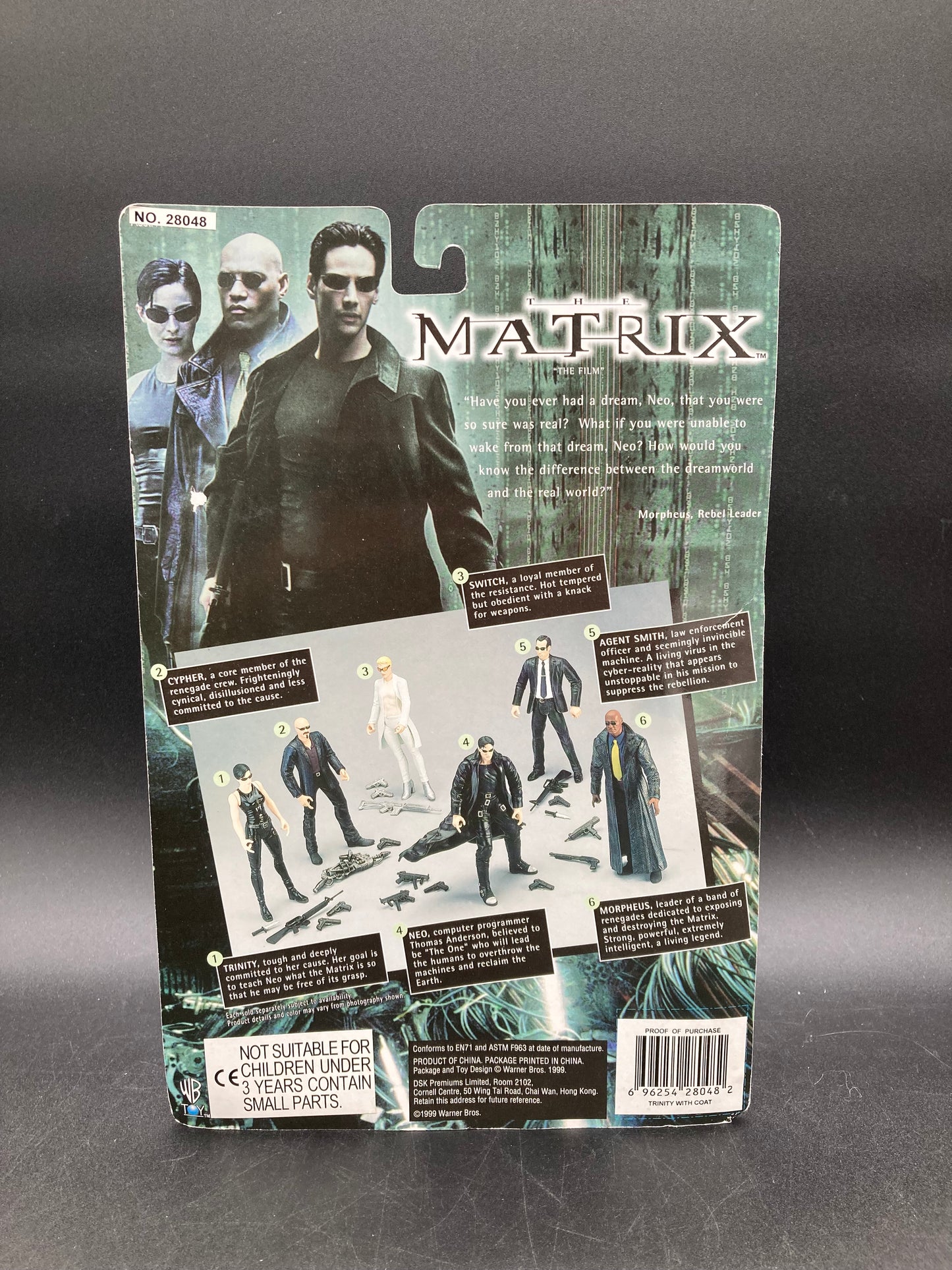 Trinity N2Toys The Matrix Figure 1999