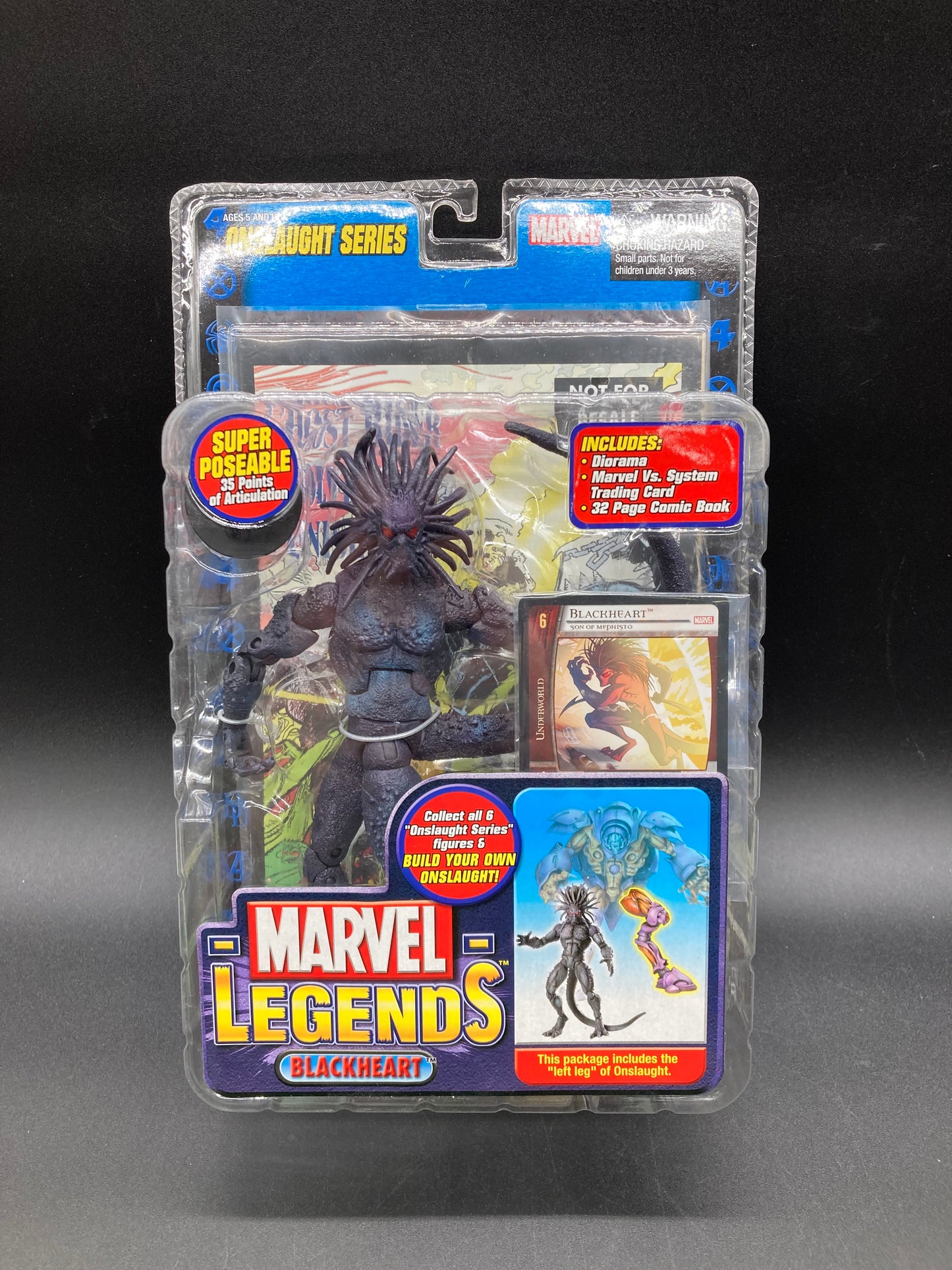 Blackheart Marvel Legends Onslaught Series Action Figure Toybiz 2006
