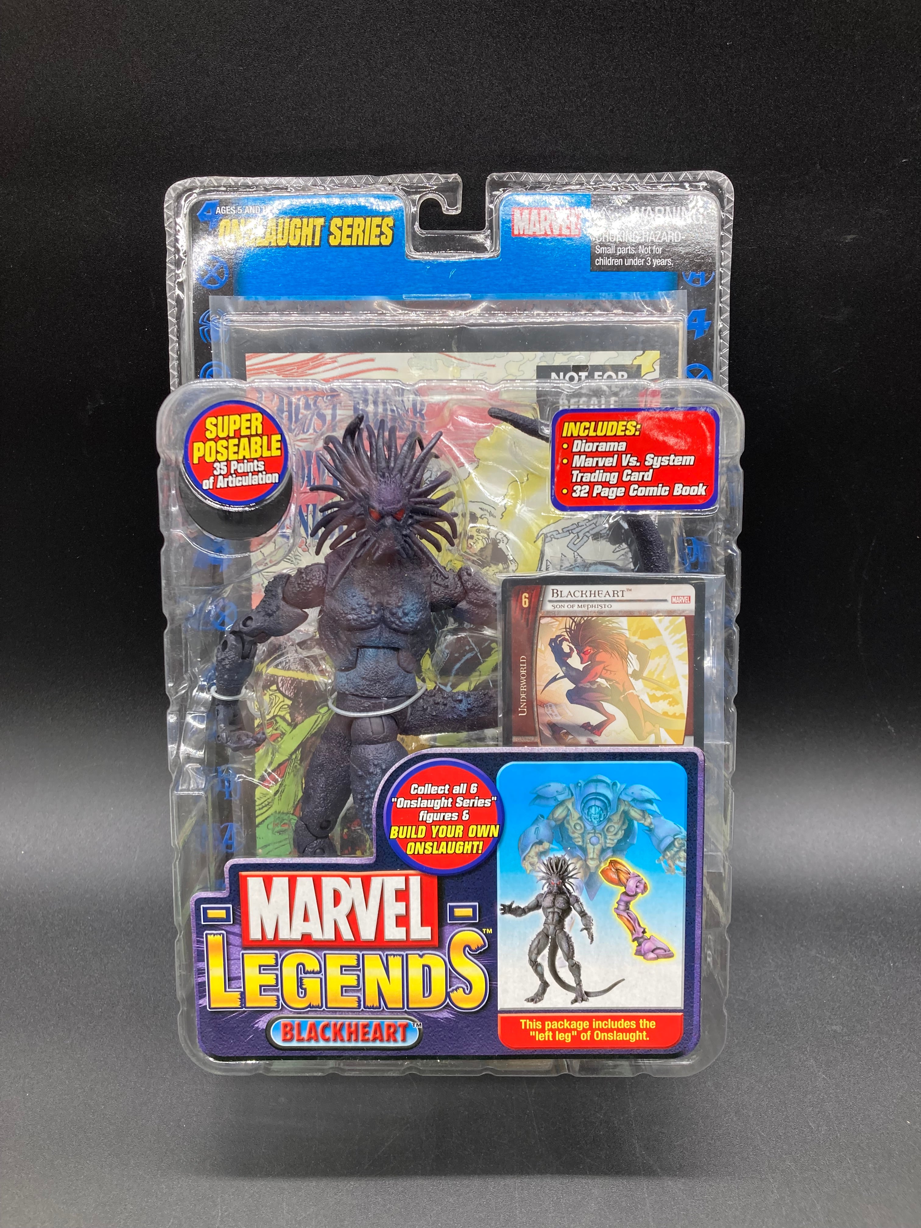 Blackheart Marvel Legends Onslaught Series Action Figure Toybiz 2006