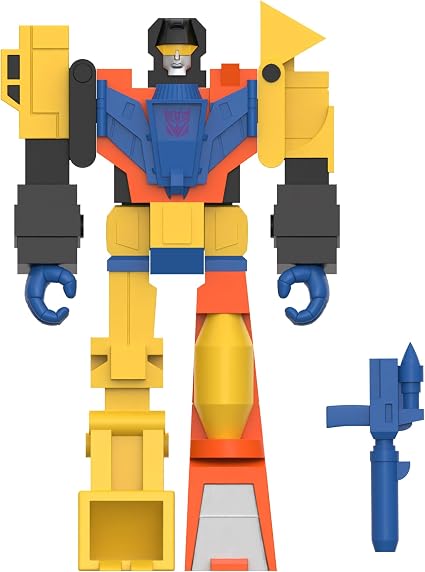 Wrecking Crew Devastator Transformers Reaction Action Figure Super7 2024