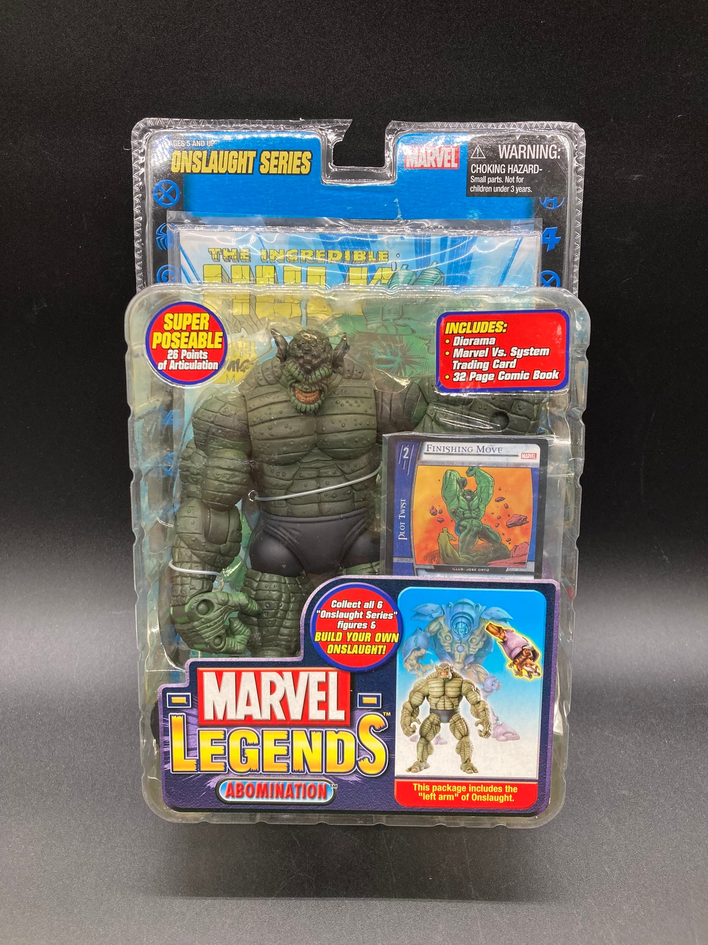 Abomination Marvel Legends Onslaught Series Action Figure Toybiz 2006