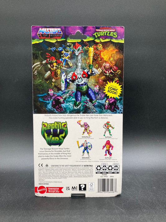 Mekaneck Mattel MOTU TMNT Turtles Of Grayskull Figure 2024
