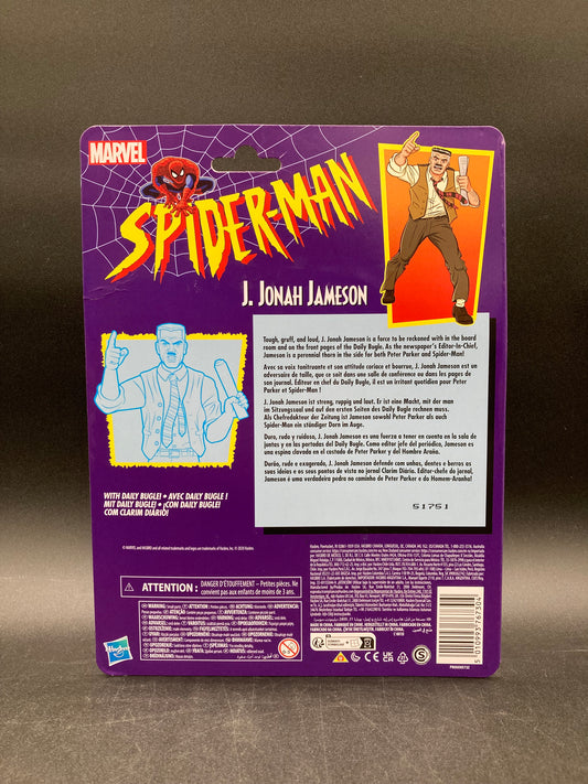 J. Jonah Jameson Hasbro Marvel Legends Retro Spider-Man Figure 2020