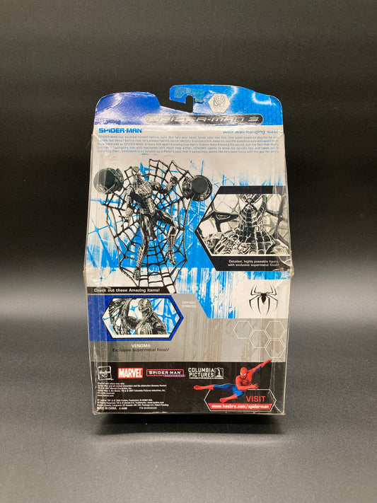 Symbiote Spider-Man Hasbro Exclusive “Super Metal Finish” Spider-Man 3 Figure 2007