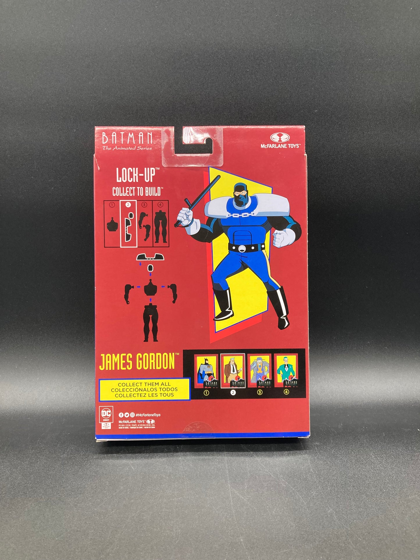 James Gordon Batman: The Animated Series (CTB Lock-Up) Action Figure McFarlane Toys 2024