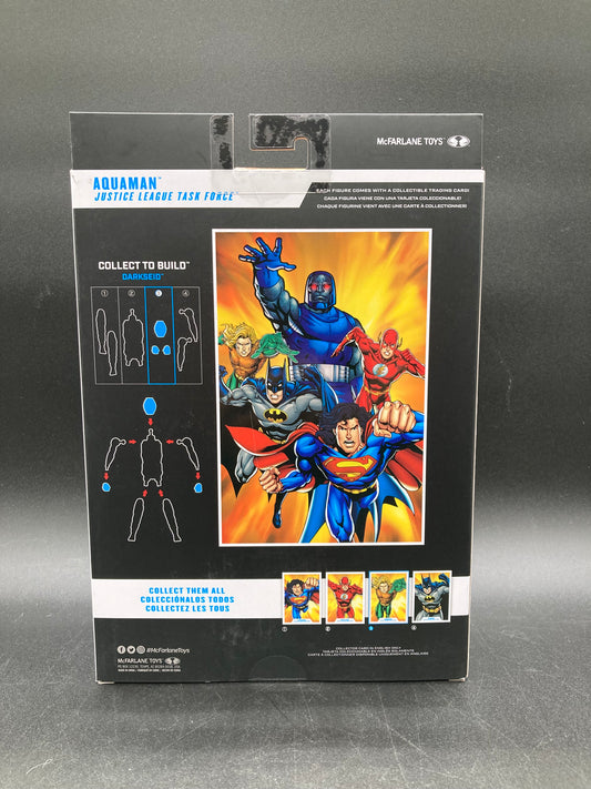 Aquaman (Blue Variant) McFarlane DC Multiverse Justice League Task Force Platinum Edition Figure Darkseid BAF 2024