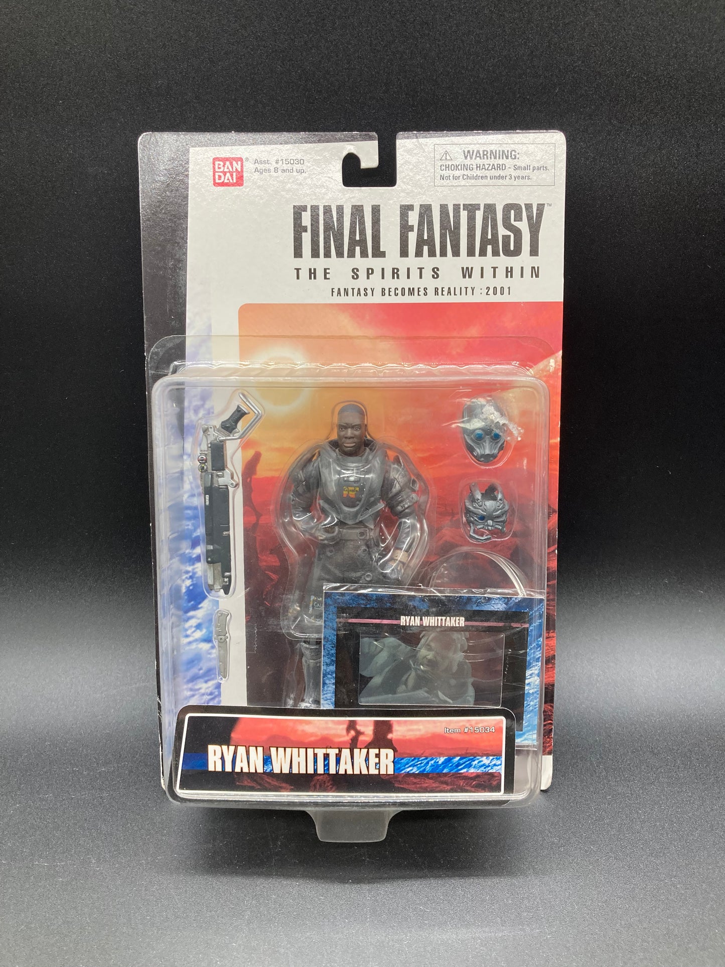 Final Fantasy The Spirits Within Gray Edward’s Square Pictures Figure 2000