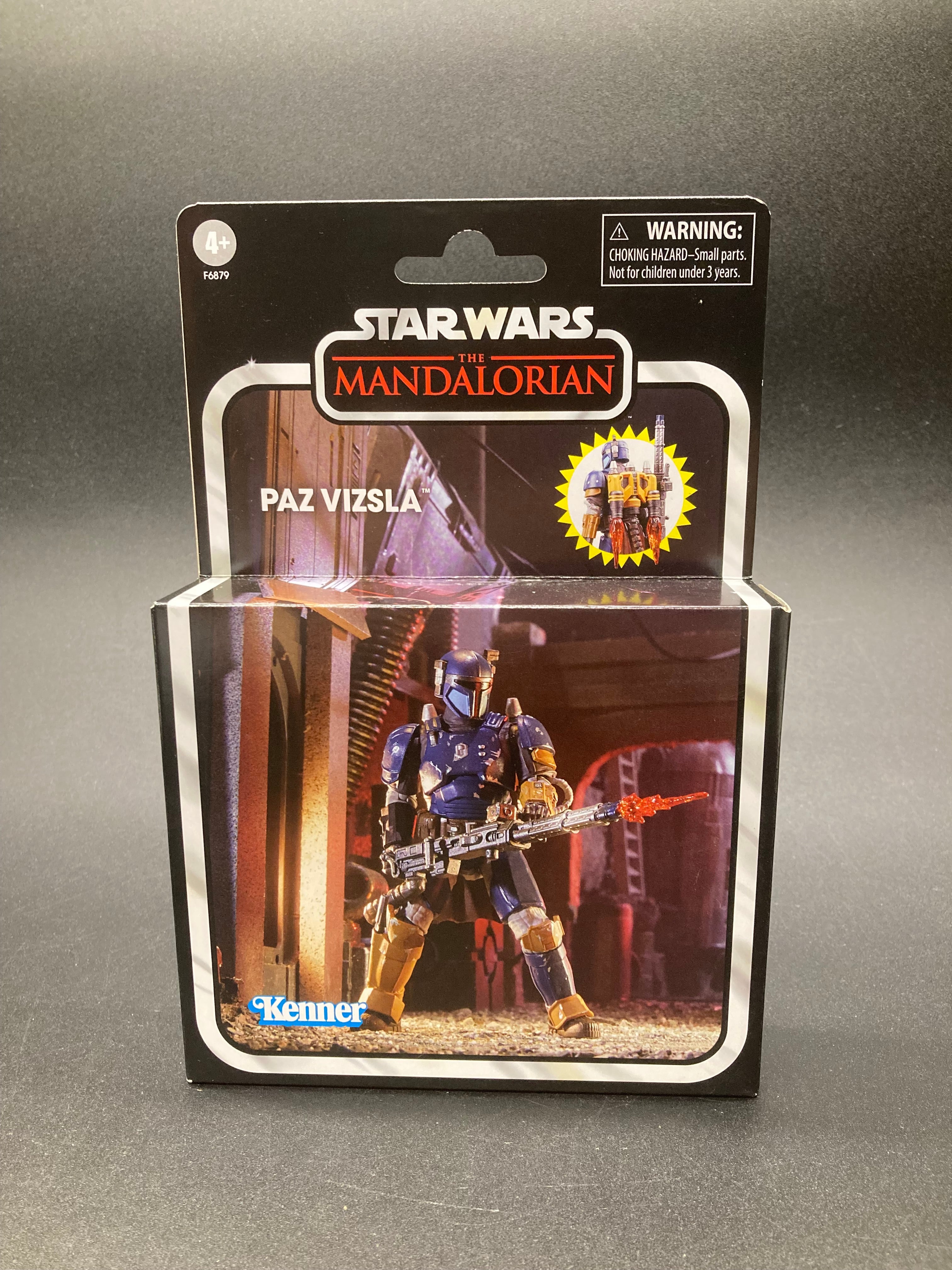 Paz Vizla Hasbro Star Wars The Mandalorian Retro Kenner 3.75in. Figure 2023
