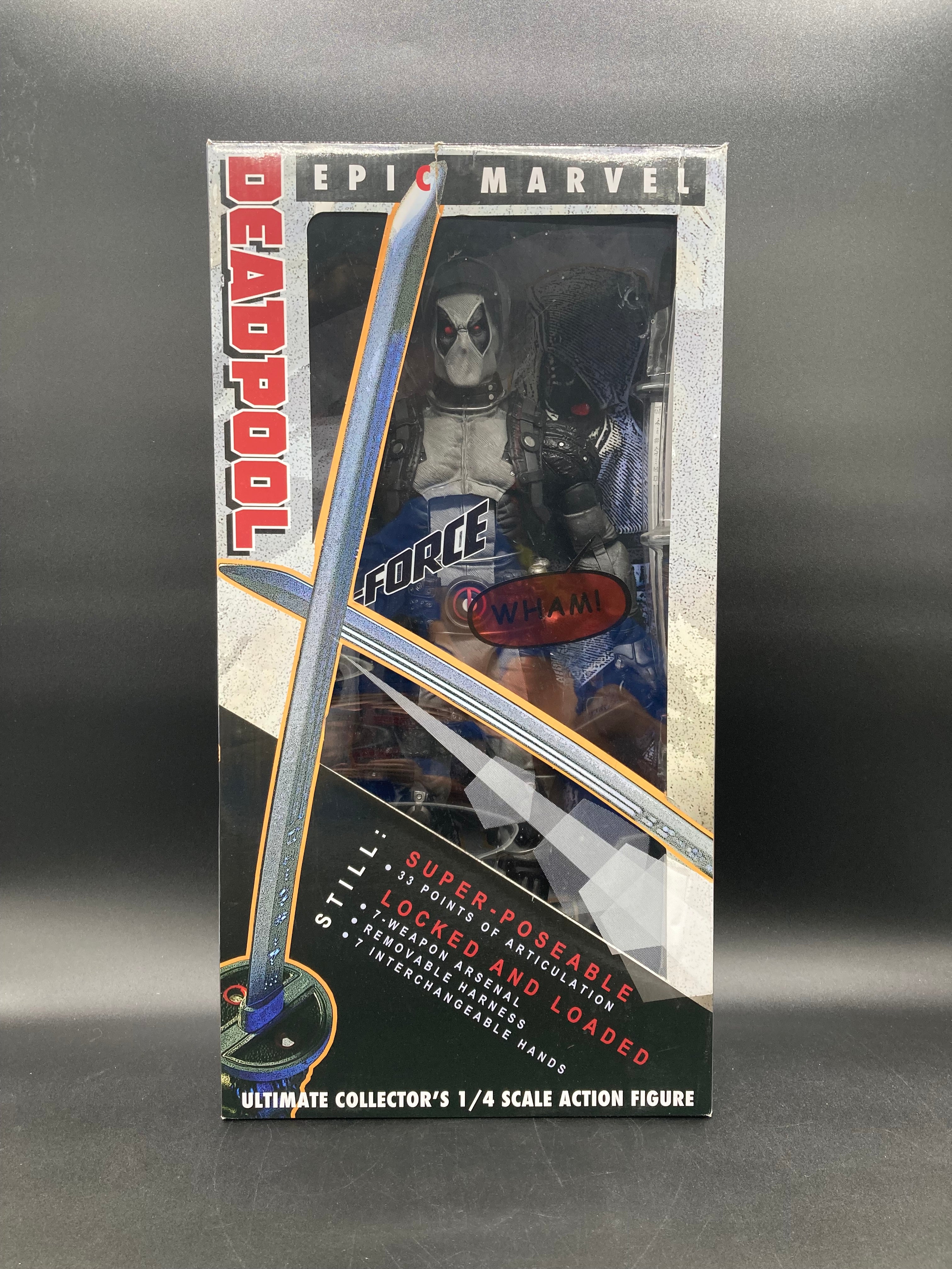 X-Force Deadpool NECA Ultimate Collector’s 1/4 Scale Epic Marvel Classics Number 01 Action Figure