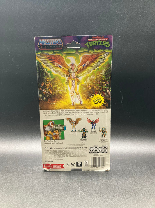 April O’Neil MOTU-TMNT Turtles Of Grayskull Figure 2024