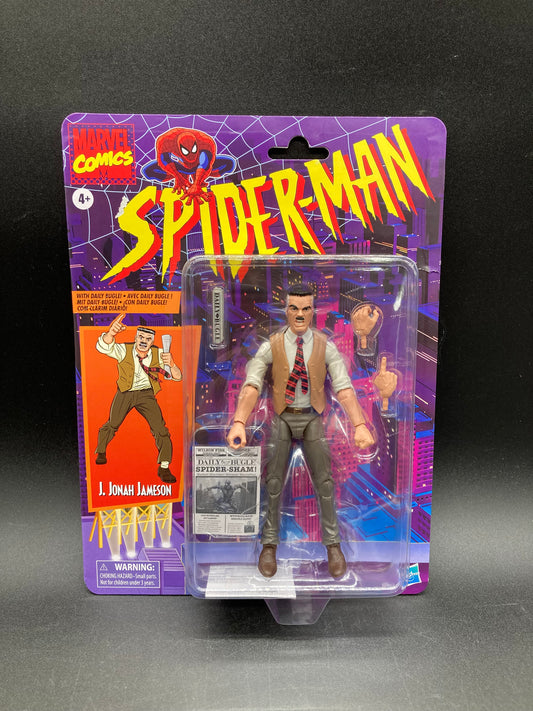 J. Jonah Jameson Hasbro Marvel Legends Retro Spider-Man Figure 2020