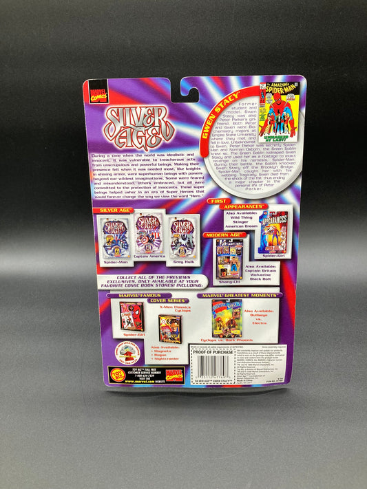 Gwen Stacy Toybiz Previews Exclusive 1999 Marvel Silver Age Figure