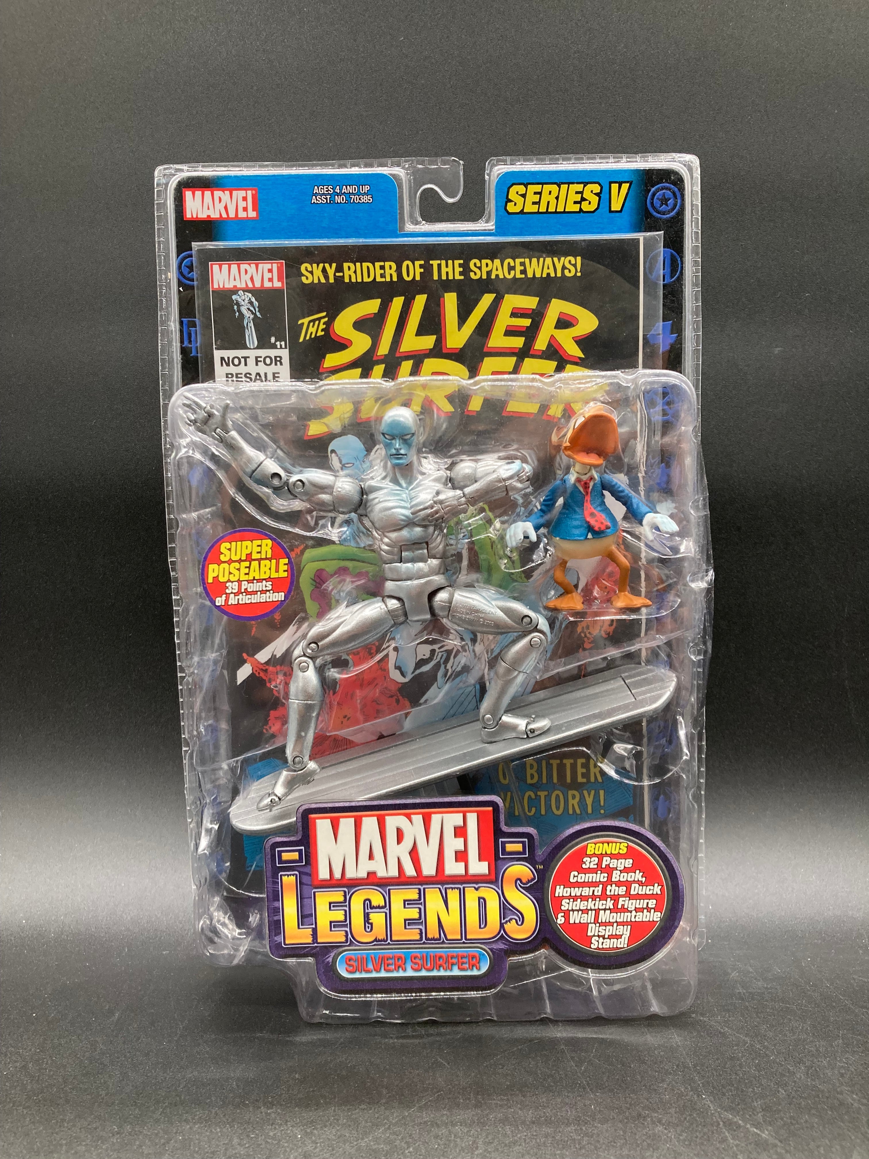 Silver Surfer Marvel Legends Series 5 Action Figure Toybiz 2003