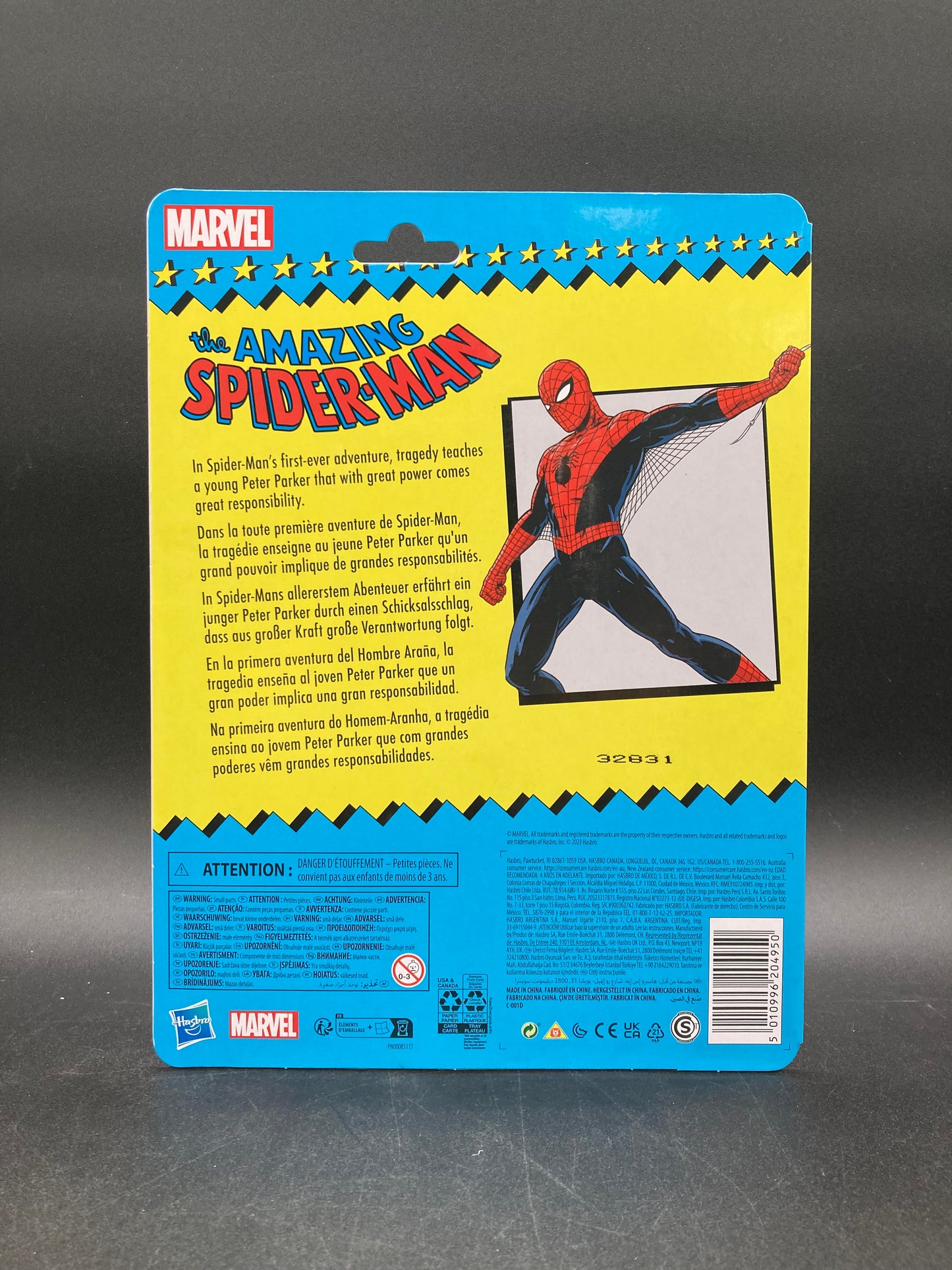 Amazing Spider-Man Hasbro Marvel Legends Retro Figure