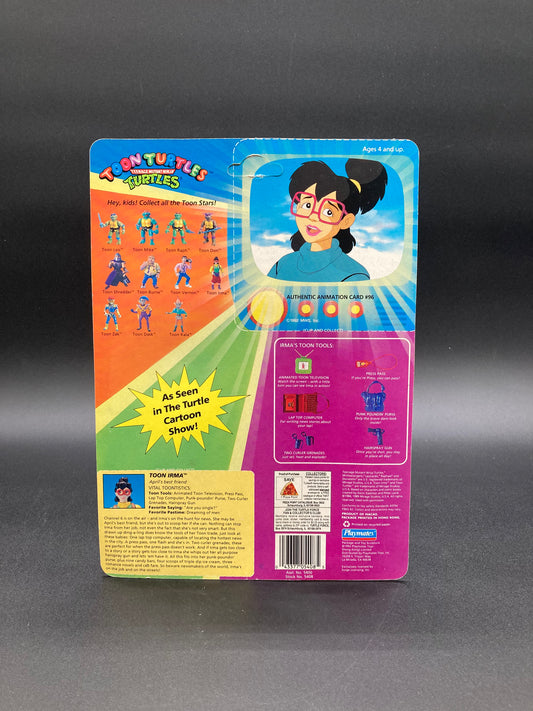 Toon Irma Playmates Teenage Mutant Ninja Turtles Toon Turtles Figure 1992 (Unpunched)