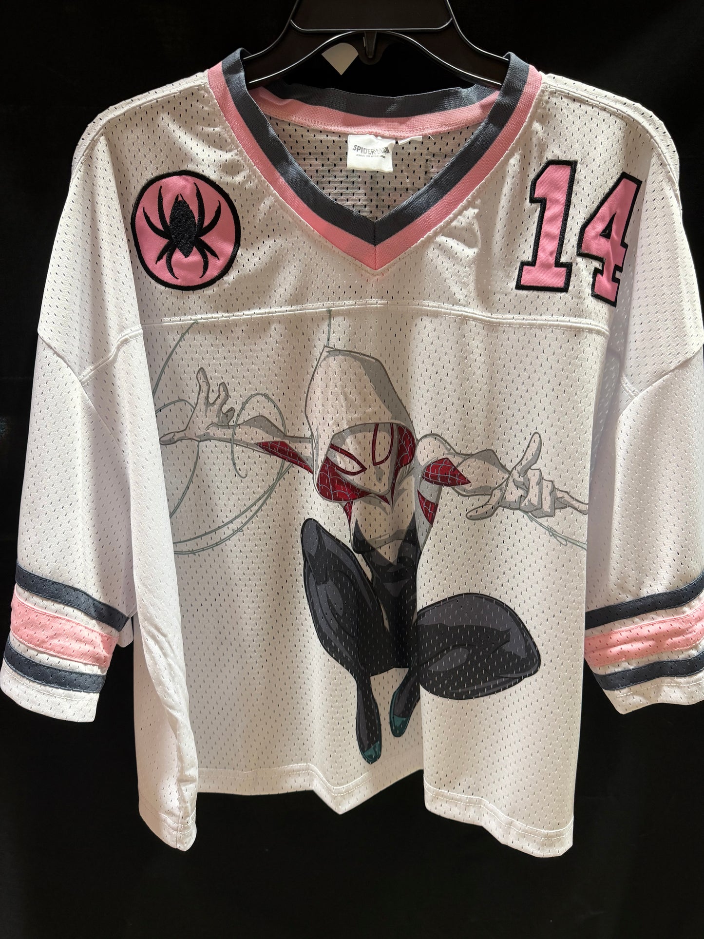 Official Marvel Spider-Gwen Ghost-Spider cropped Jersey
