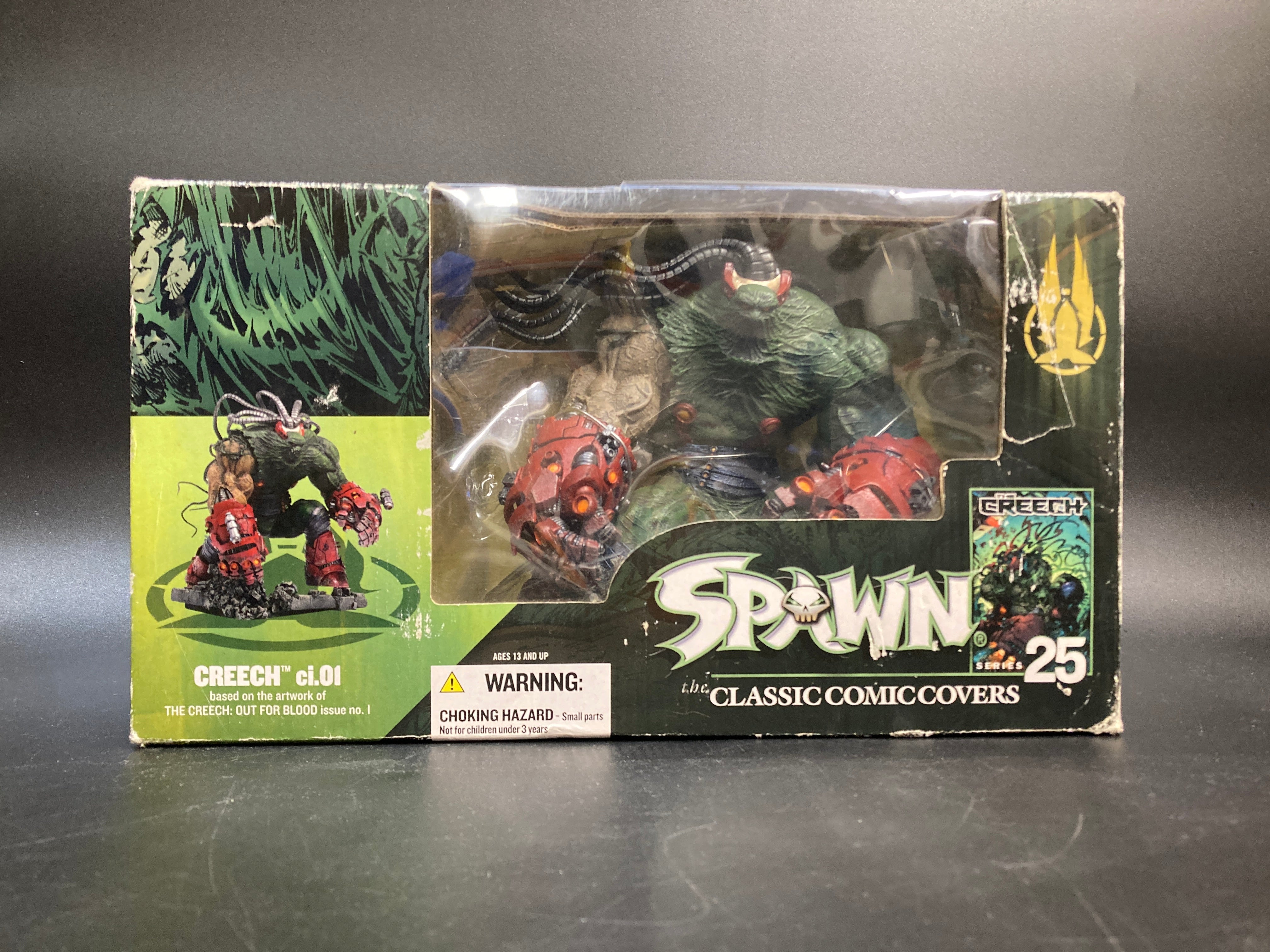 The Creech McFarlane Spawn Classic Comic Covers Series 25 Figure 2004