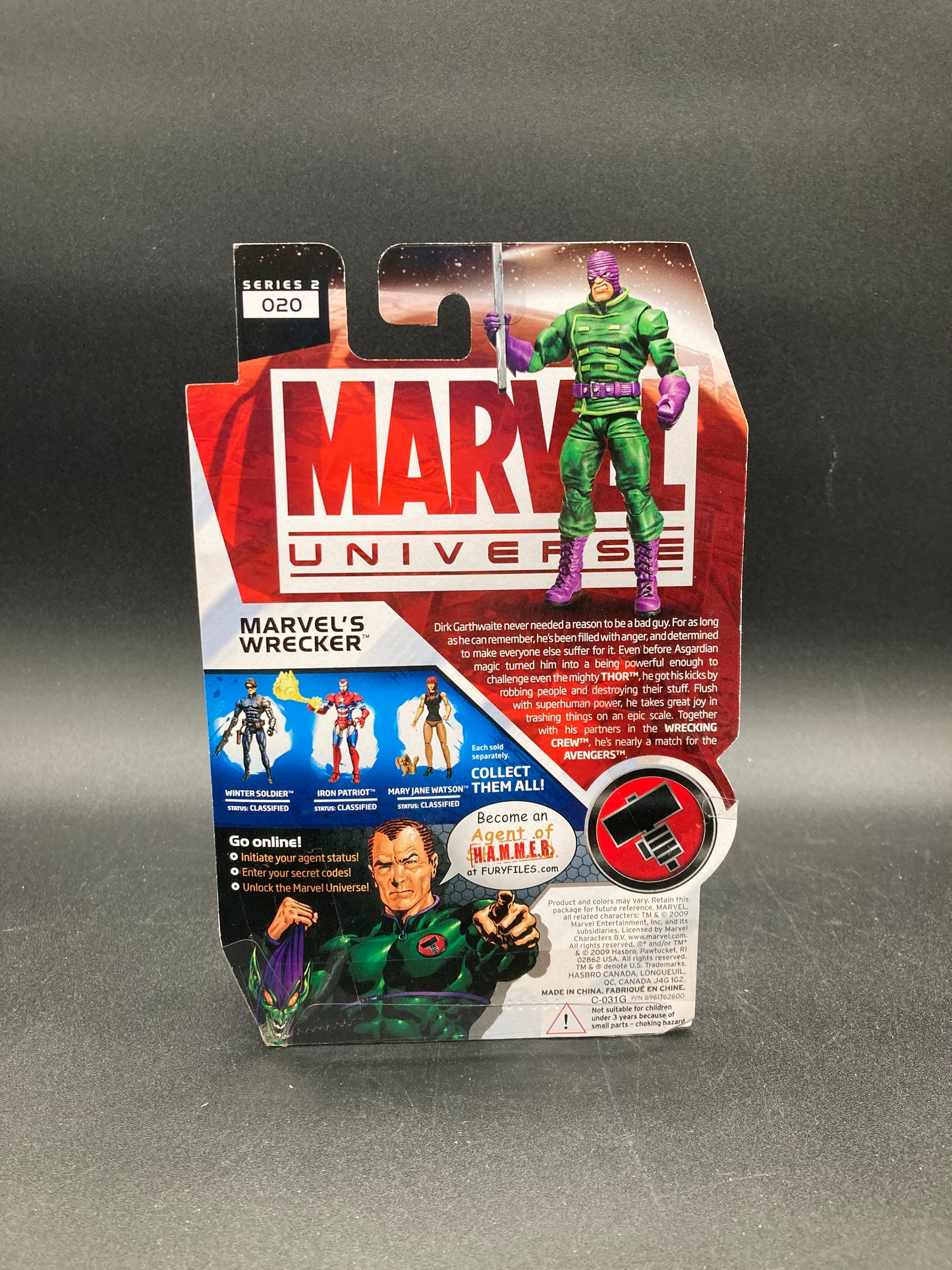 Wrecker Marvel Universe 3.75 in. Action Figure Hasbro 2009