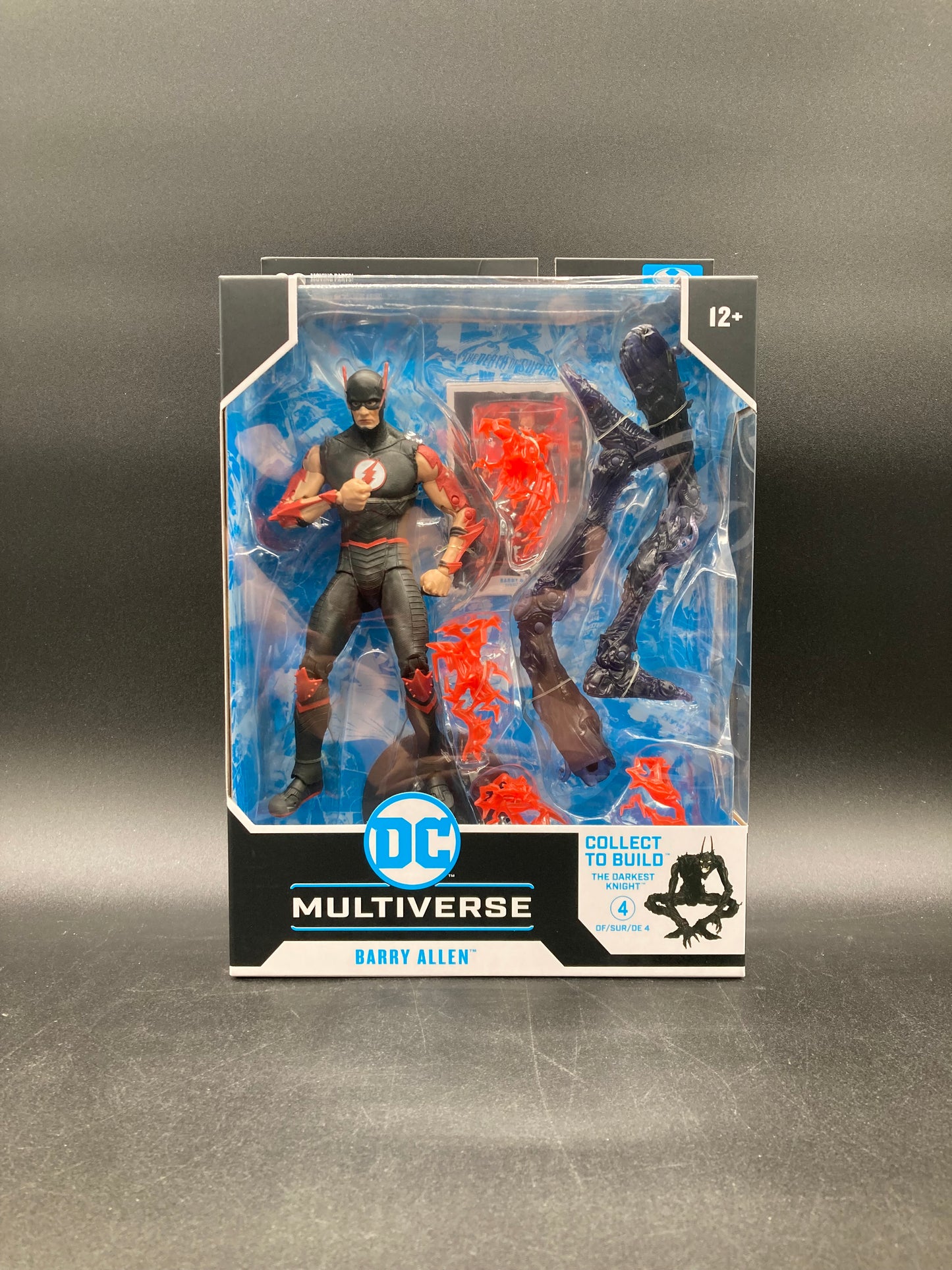 Barry Allen DC Multiverse McFarlane Toys Speed Metal Figure Darkest Knight BAF 2022