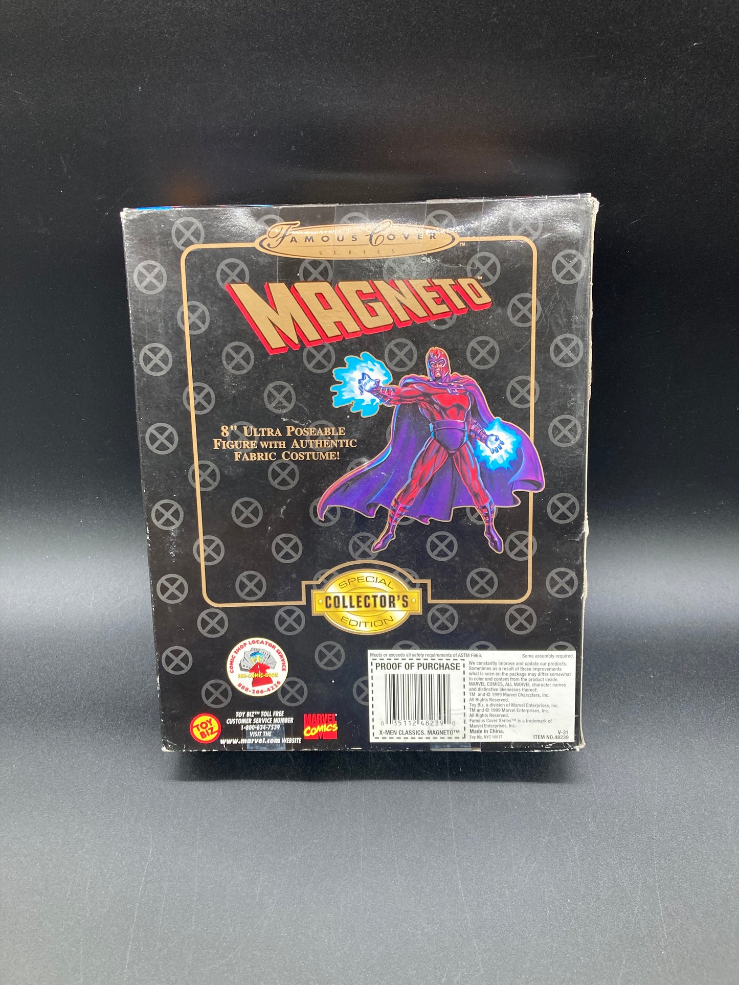 Nightcrawler Toybiz Previews Exclusive 8” Famous Cover Series Special Collector’s Edition Figure (Misprint) 1999