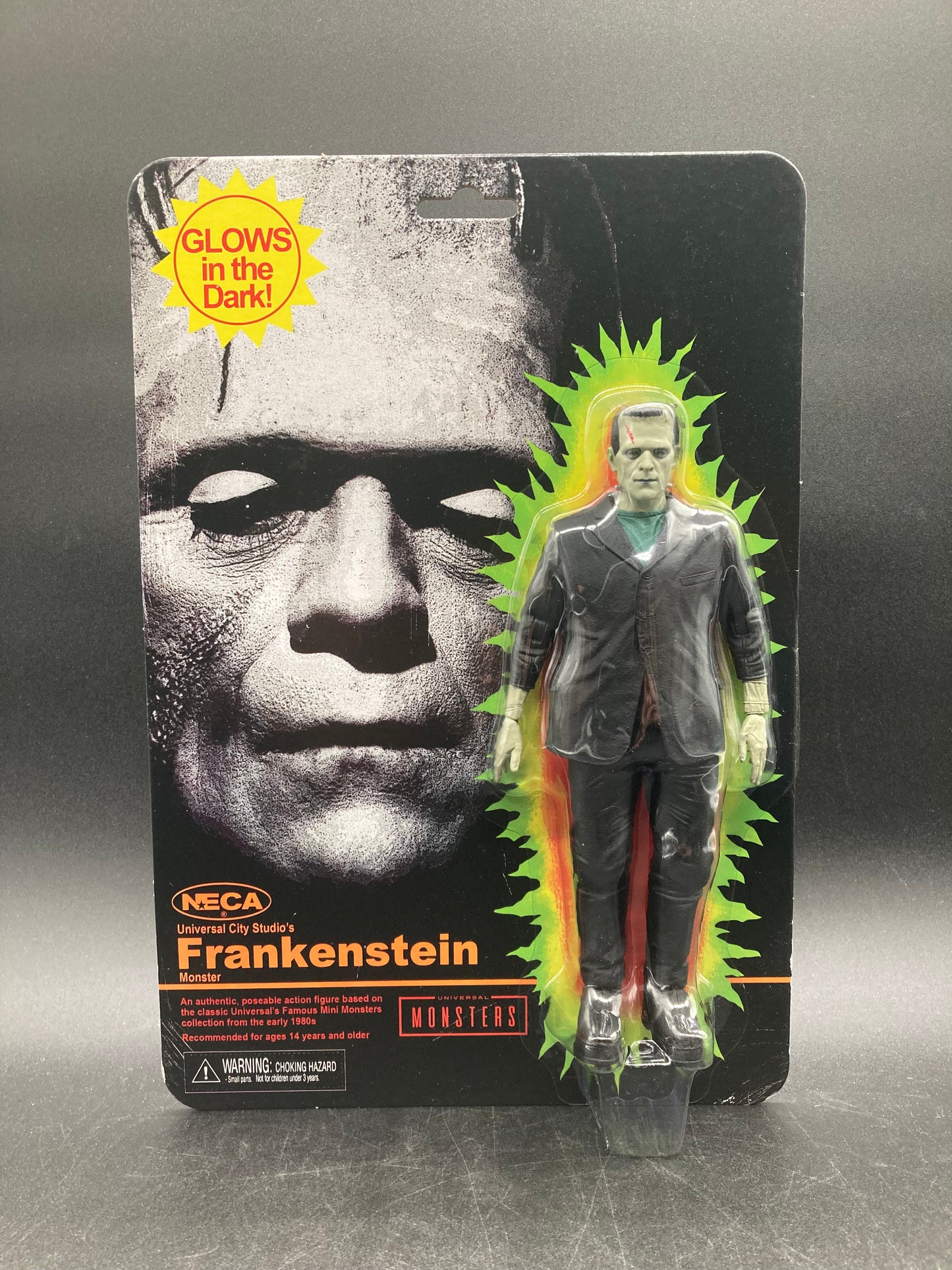 The Frankenstein NECA Universal Monsters Retro Carded Figure