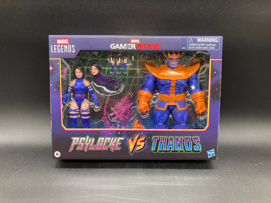 Psylocke VS Thanos Gamerverse Marvel Legends (Target Exclusive) Action Figure Set Hasbro 2025