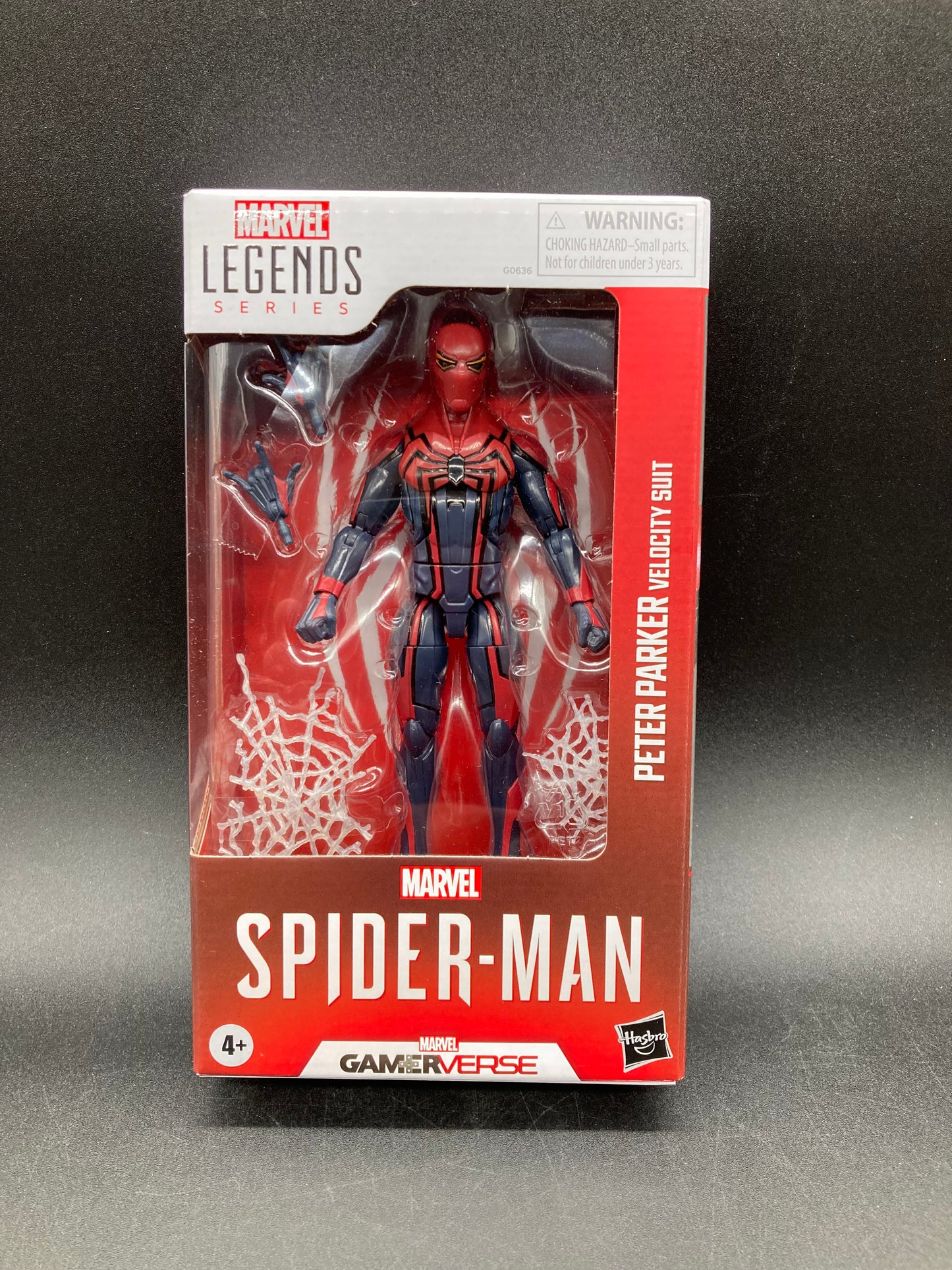 Peter Parker (Velocity Suit) Hasbro Marvel Legends GamerVerse Spider-Man Walmart Exclusive Figure 2025