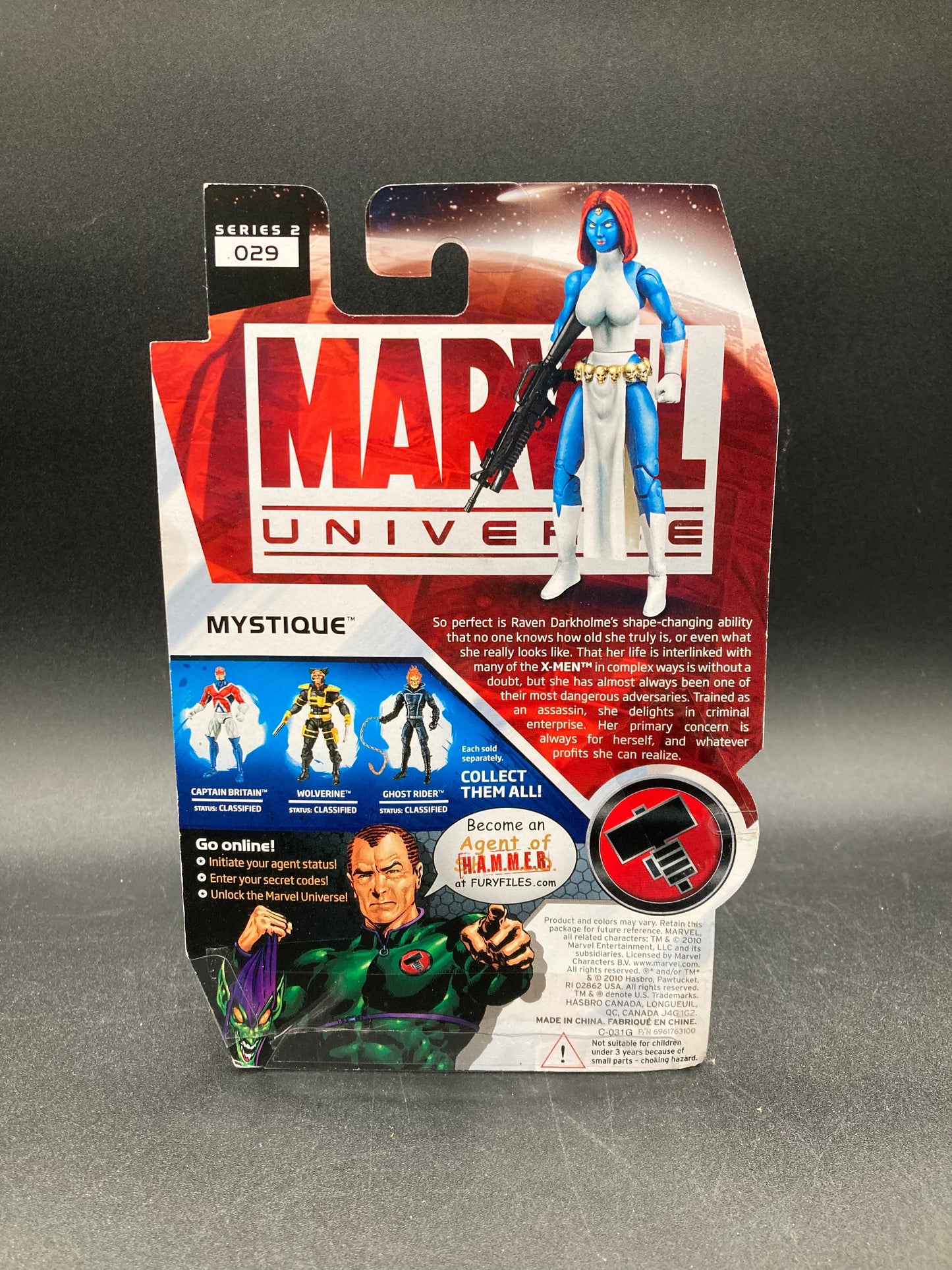Mystique Marvel Universe 3.75 in. Action Figure Hasbro 2010
