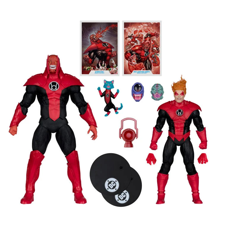 Atrocitus & Red Lantern Corps Green Lantern DC Multiverse Action Figure Set McFarlane Toys 2026