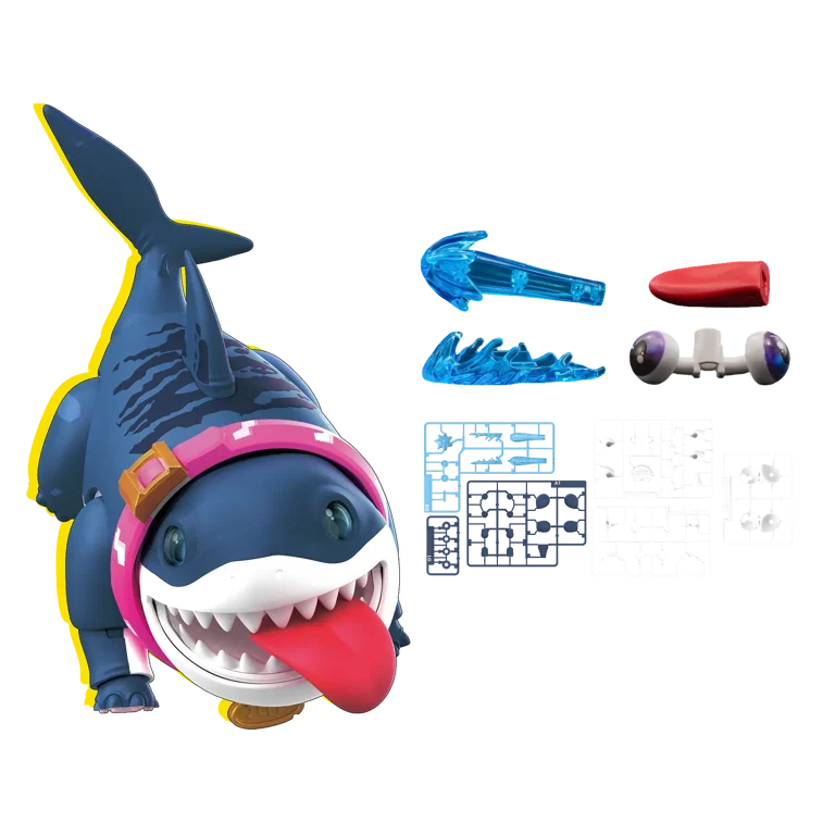 Jeff the Land Shark Marvel Rivals Champion Class Model Kit Action Figure Blokees 2026