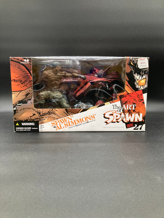 Spawn VS Al Simmons Deluxe Boxed Set The Art Of Spawn McFarlane Toys 2005